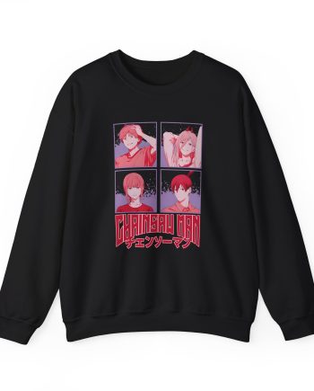 Chainsaw Man Tonal Group Unisex Heavy Blend™ Crewneck Sweatshirt