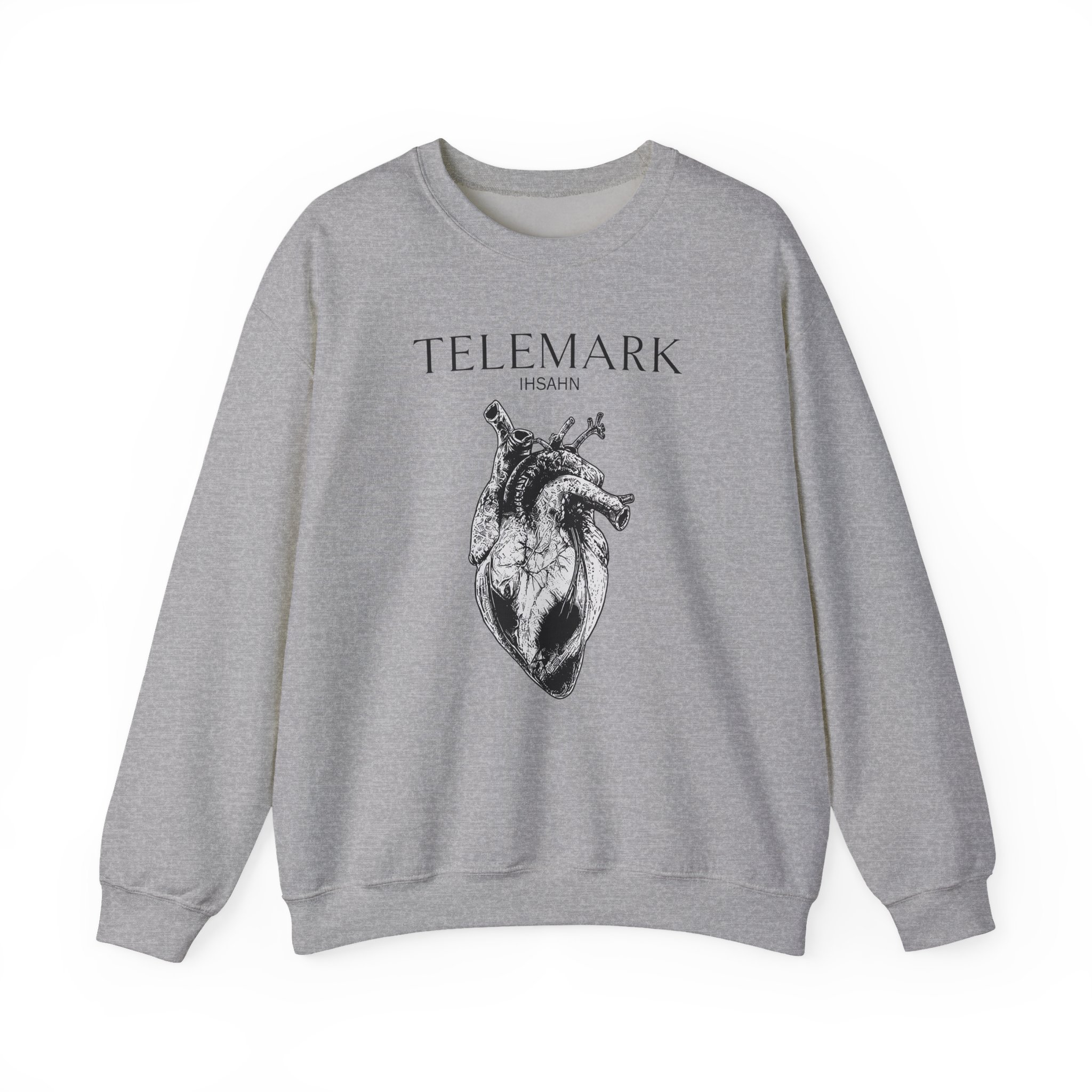 Ihsahn Heart Unisex Heavy Blend™ Crewneck Sweatshirt - Image 9