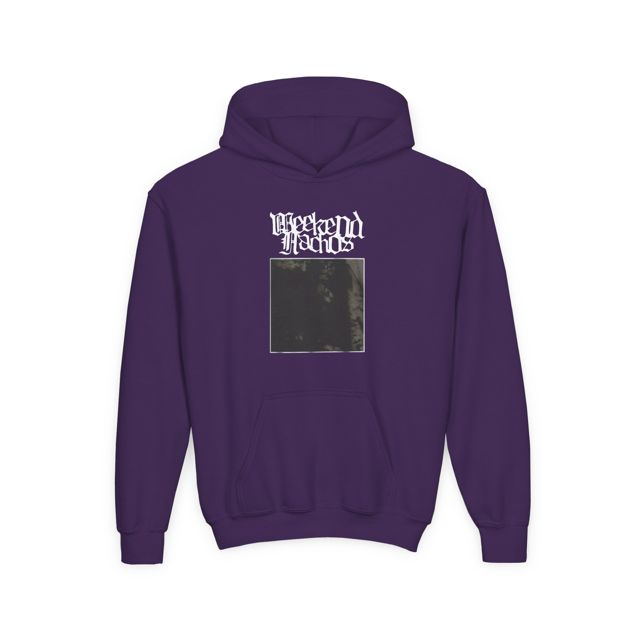 Youth Weekend Nachos Heavy Blend Hooded Sweatshirt - Image 11