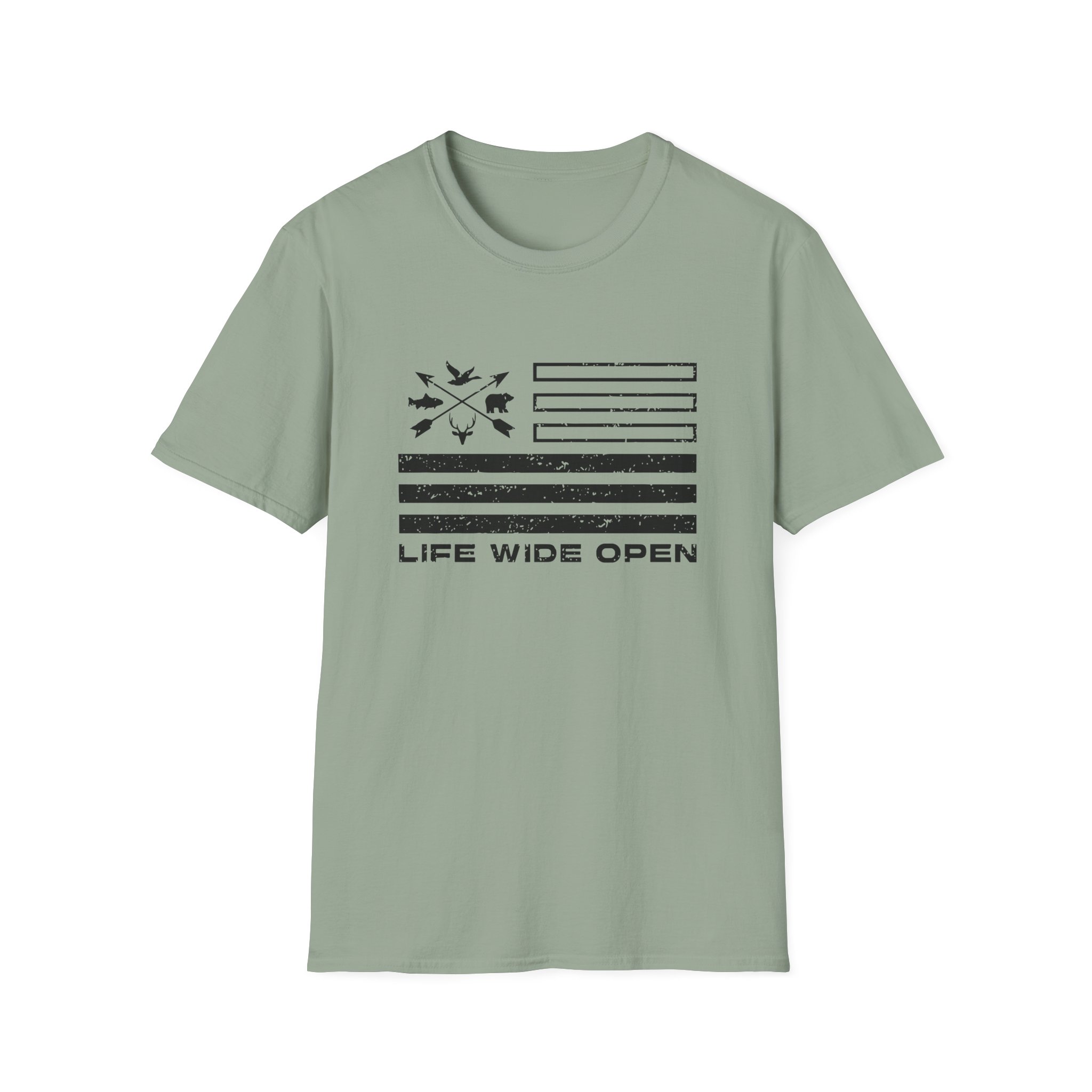 Cboystv Freedom Outdoors Unisex Softstyle T-Shirt - Image 17