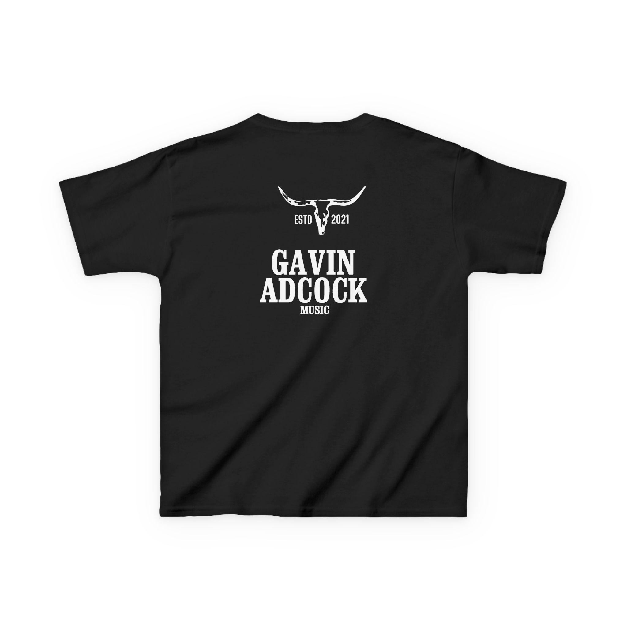 Gavin Adcock a Cigarette Black Photo Kids Heavy Cotton™ Tee - Image 2