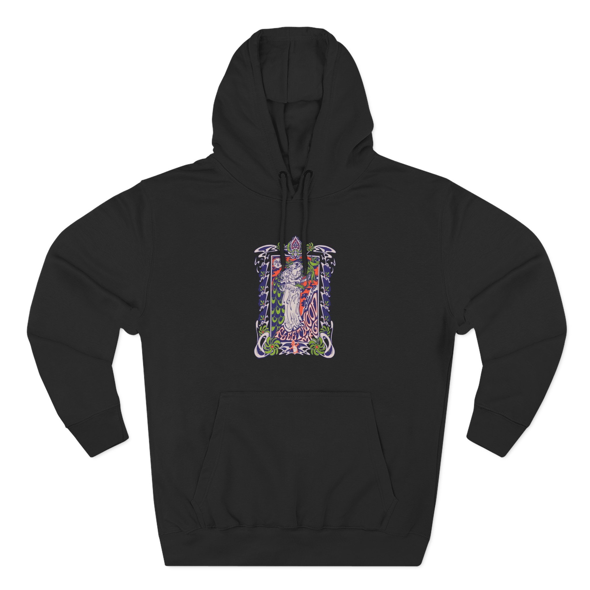Fleetwood Mac Lady Lyre Three-panel Fleece Hoodie