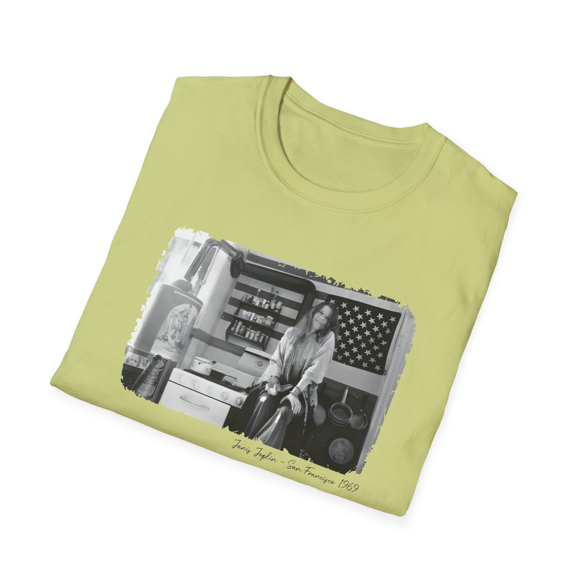 Janis in the Kitchen Unisex Softstyle T-Shirt - Image 24