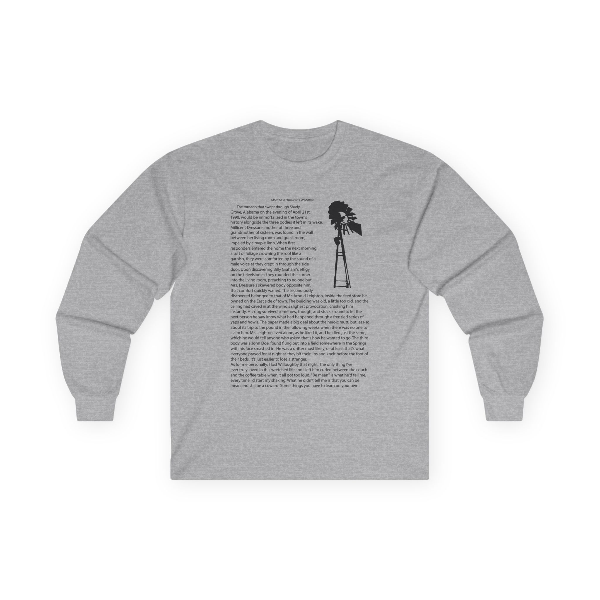 Ethel Cain Excerpt Unisex Ultra Cotton Long Sleeve Tee - Image 5