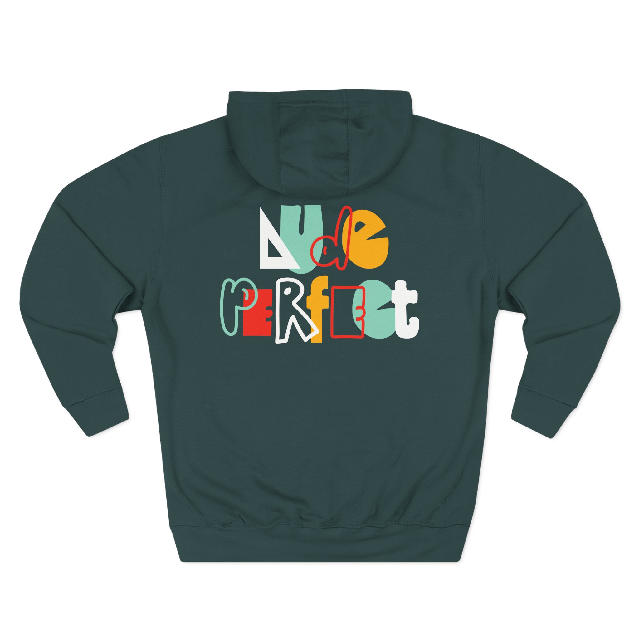 Dude Perfect Shape Three-Panel Fleece Hoodie - Image 8