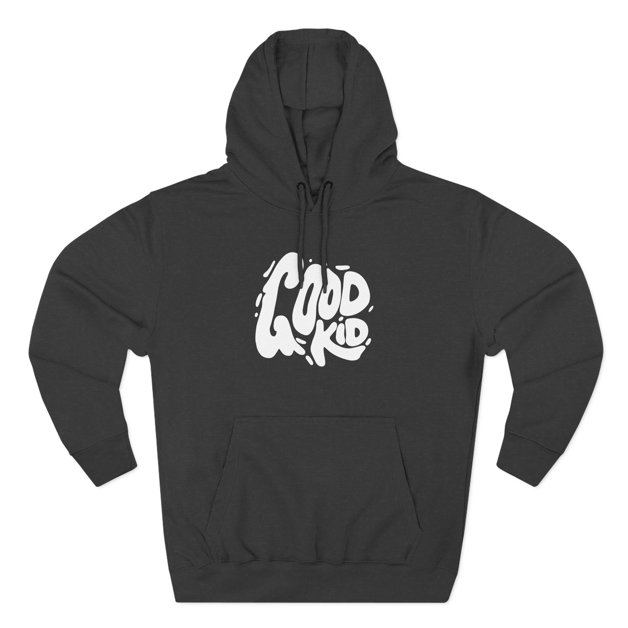 Good Kid Logo Three-Panel Fleece Hoodie - Image 3
