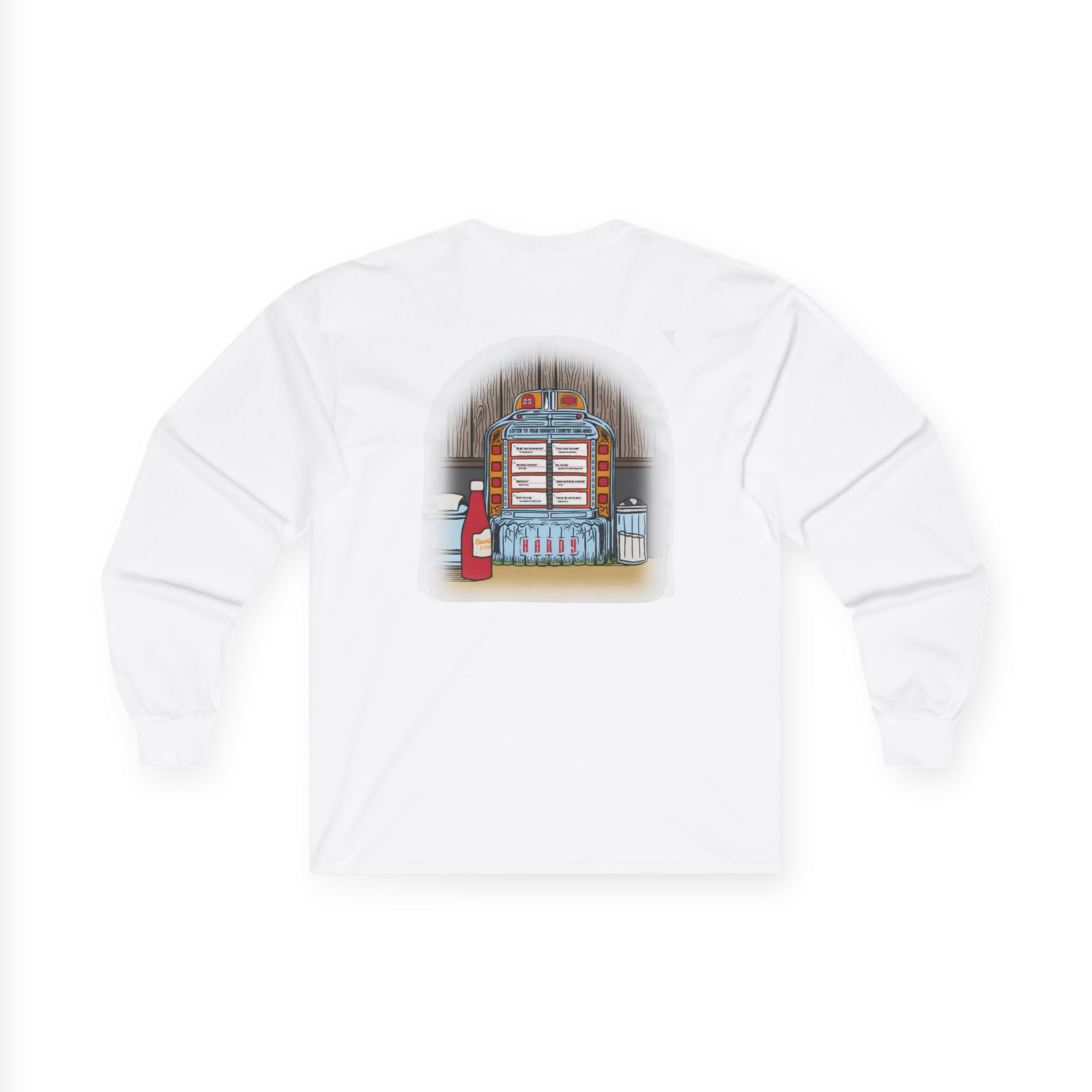 Hd Favorite Country Song Unisex Ultra Cotton Long Sleeve Tee - Image 2