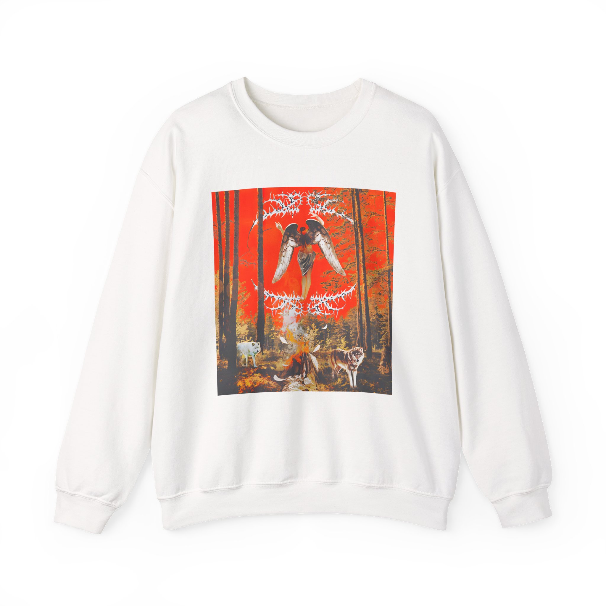 Knocked Loose Upon Loss Wolves Unisex Heavy Blend™ Crewneck Sweatshirt