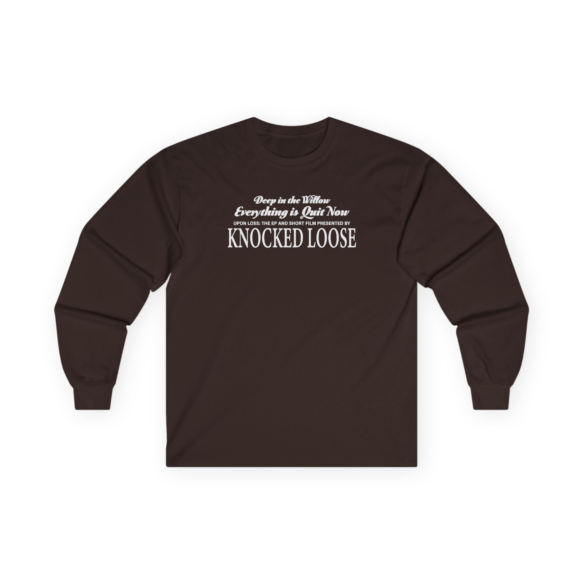 Knocked Loose Death Against Us Unisex Ultra Cotton Long Sleeve Tee - Image 5