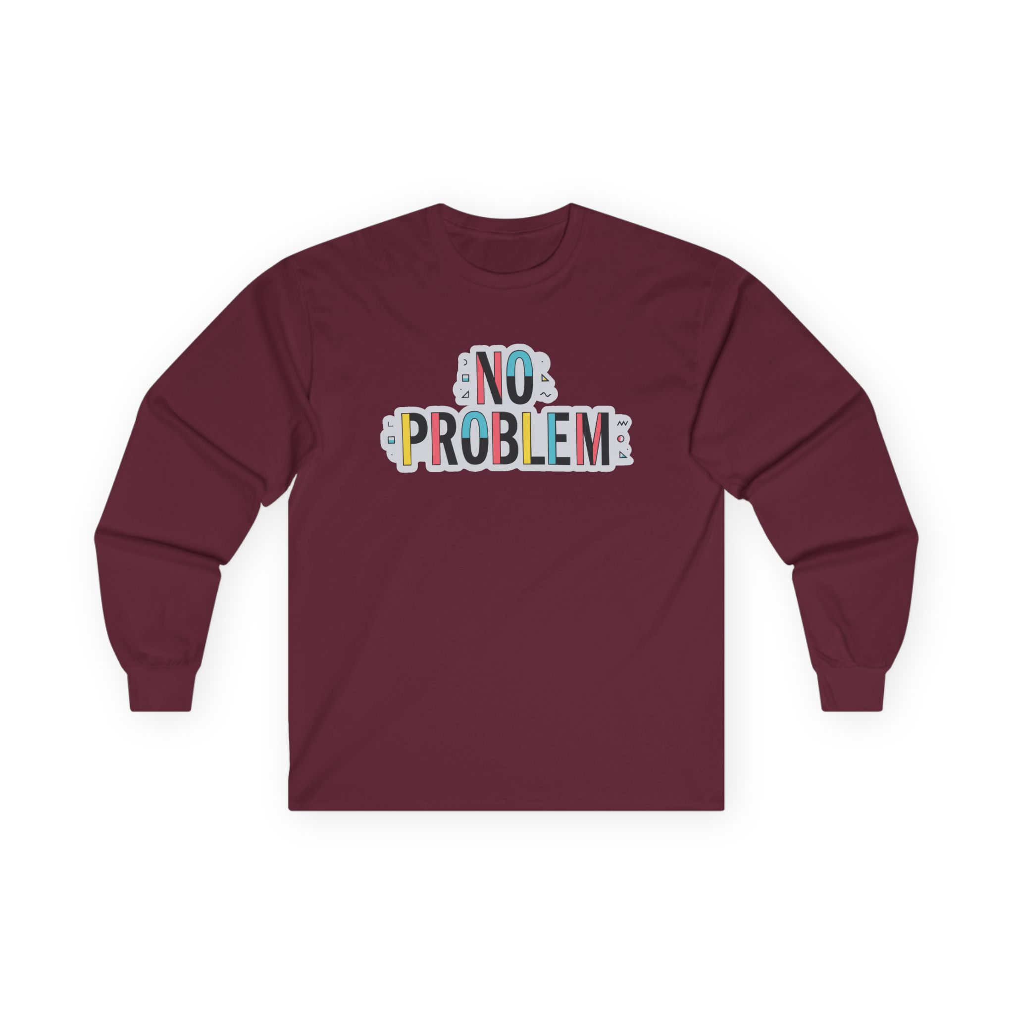 Dropout No Problem Unisex Ultra Cotton Long Sleeve Tee - Image 3