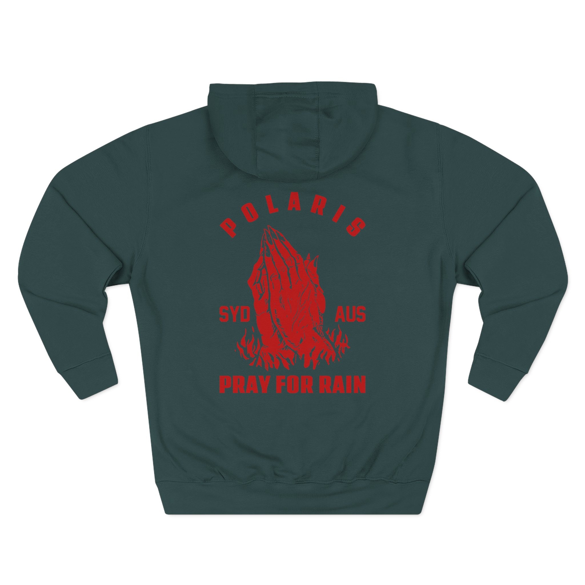 Polaris Pray for Rain Three-Panel Fleece Hoodie - Image 6