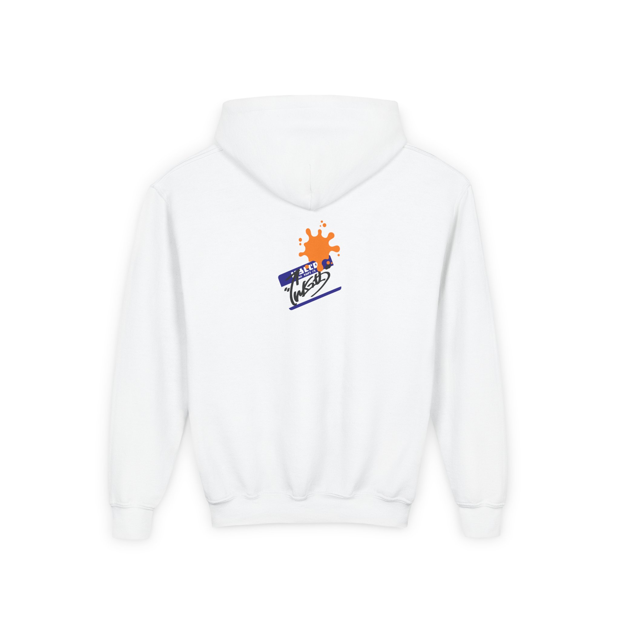 NTD INK YOU UP Youth Heavy Blend Hooded Sweatshirt - Image 2