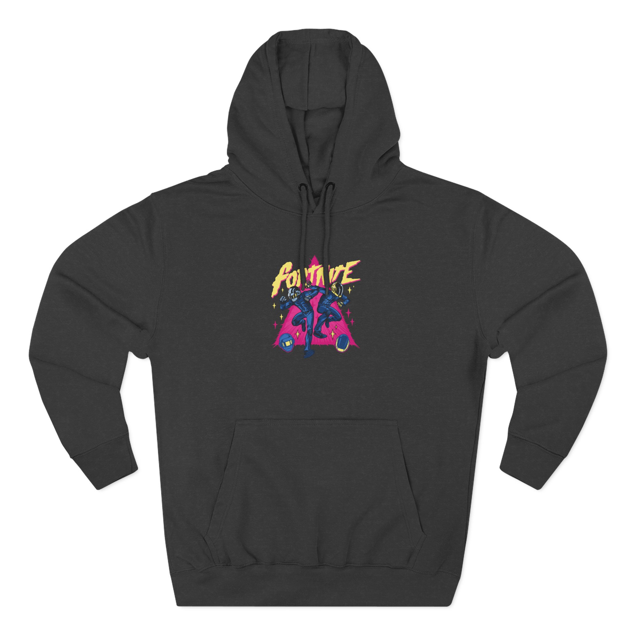Daft Punk Ortnite X Daft Punk Three-Panel Fleece Hoodie - Image 3