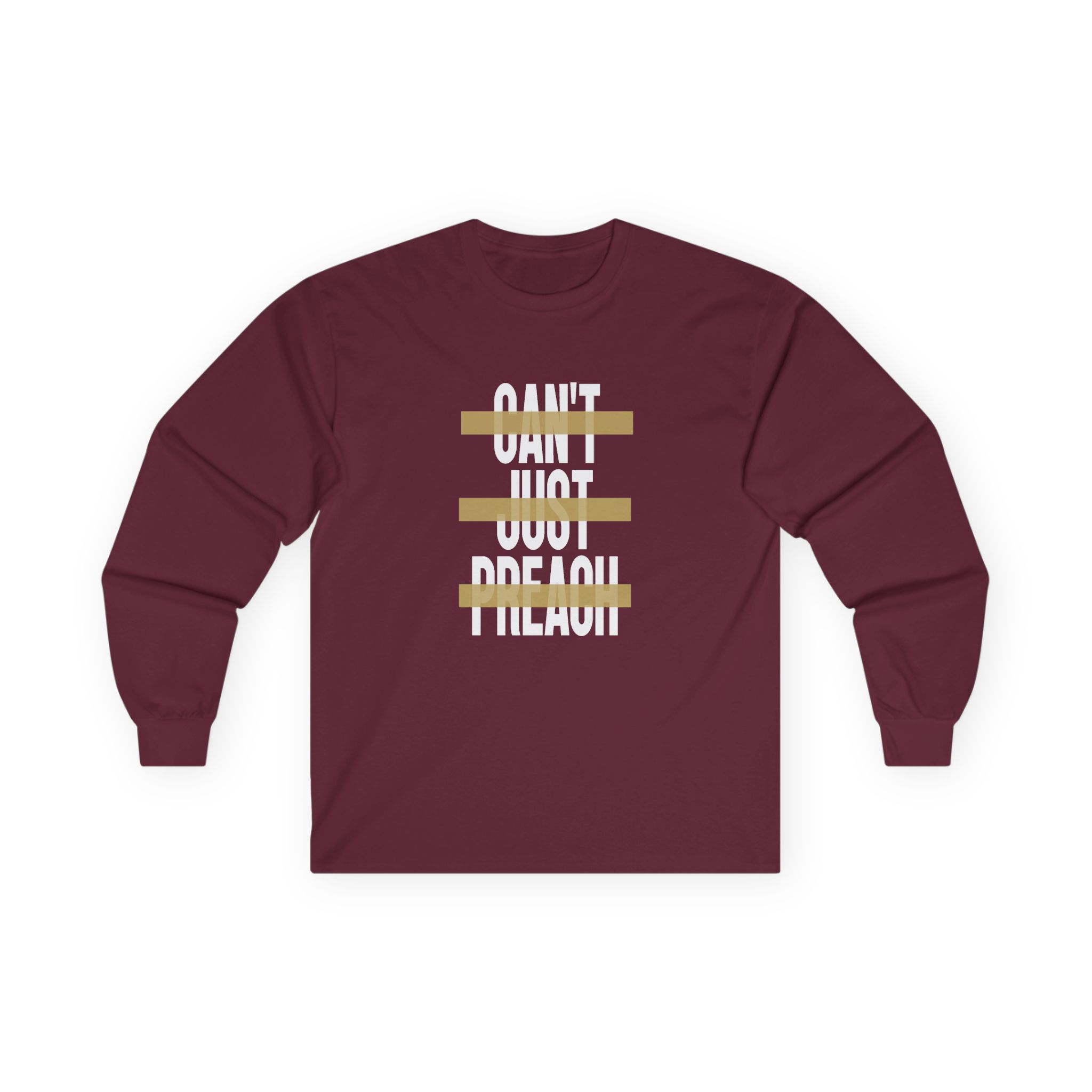 John Legend Can't Just Preach Unisex Ultra Cotton Long Sleeve Tee - Image 3