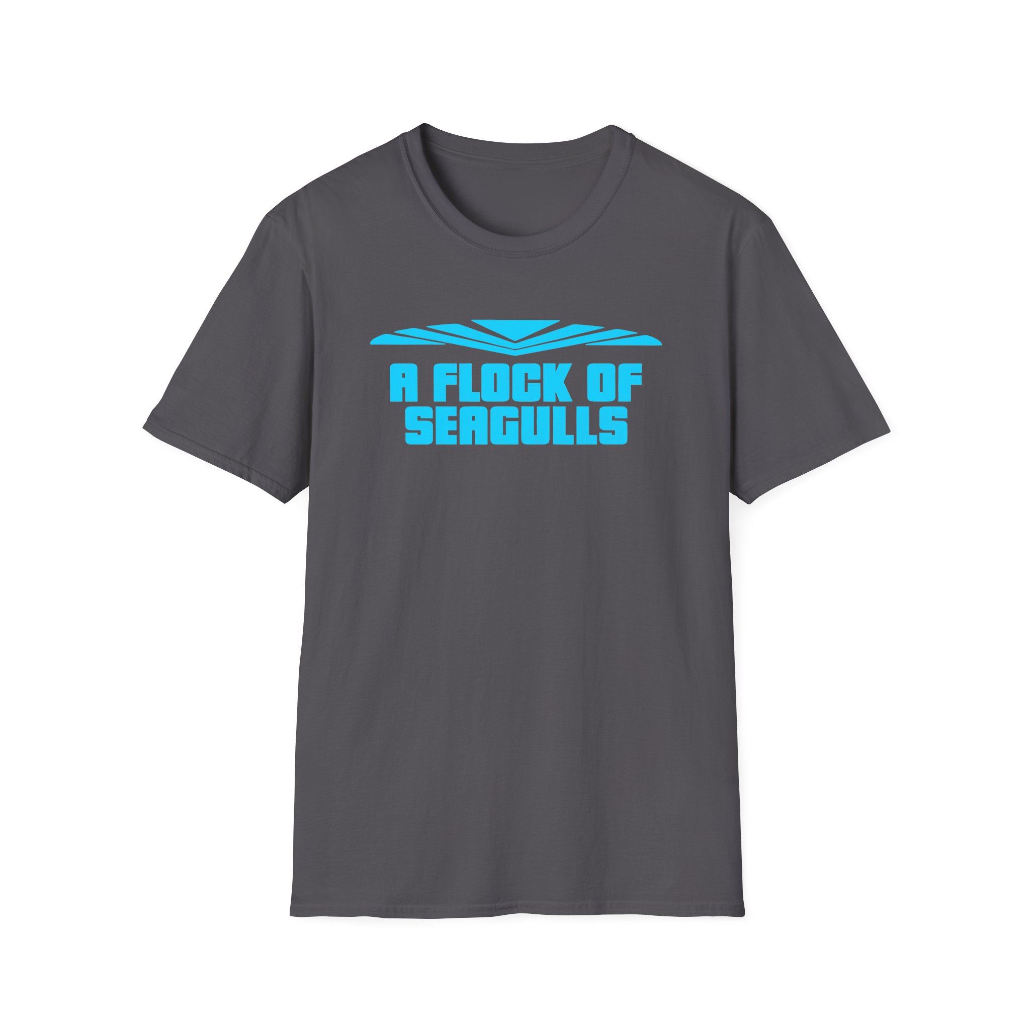 A Flock of Seagulls Logo Unisex Softstyle T-Shirt - Image 15