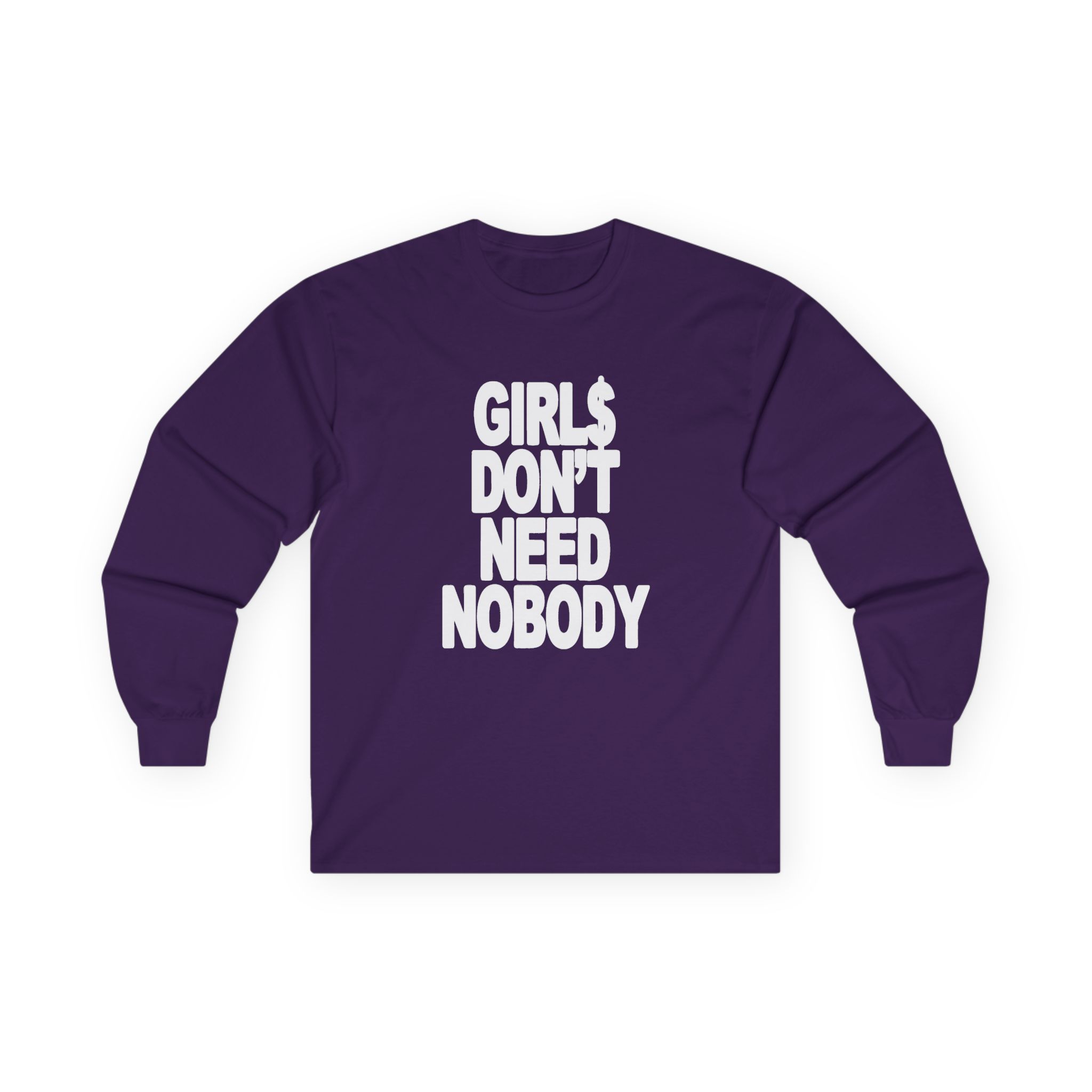 Dom Dolla Don't Need Nobody Unisex Ultra Cotton Long Sleeve Tee - Image 15