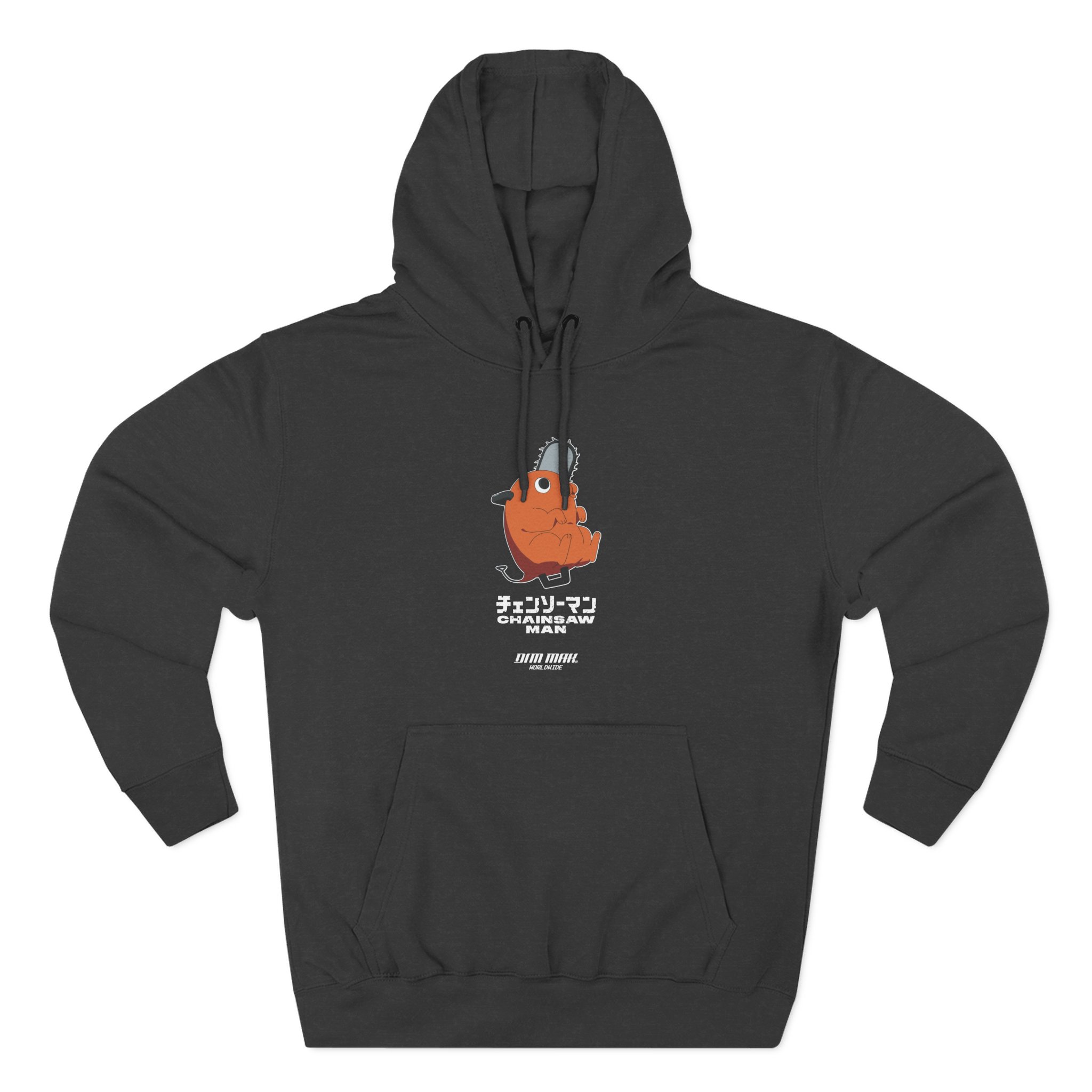 Chainsaw Man X Dim Mak Pochita Three-Panel Fleece Hoodie - Image 3