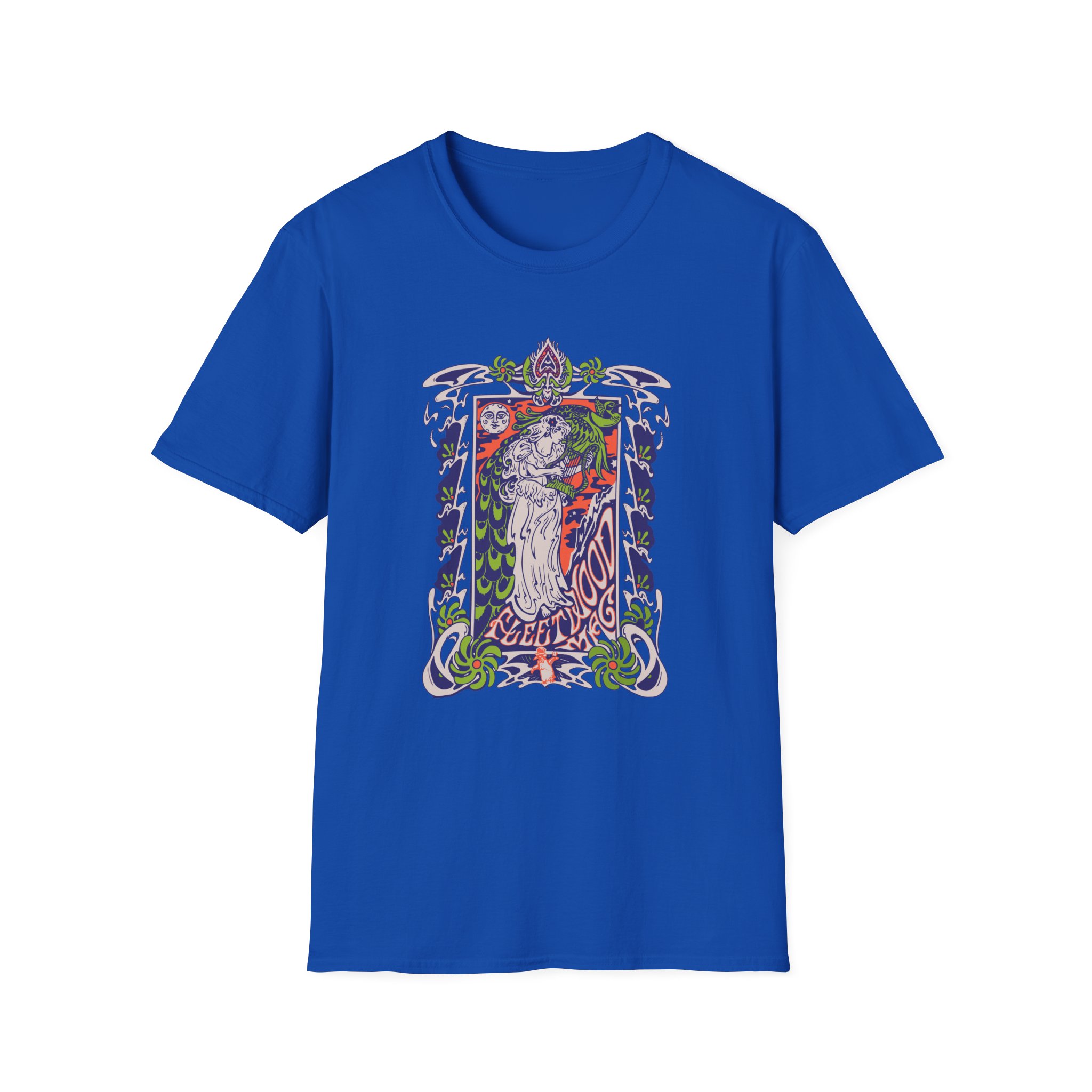 Fleetwood Mac Lady Lyre Unisex Softstyle T-Shirt - Image 13