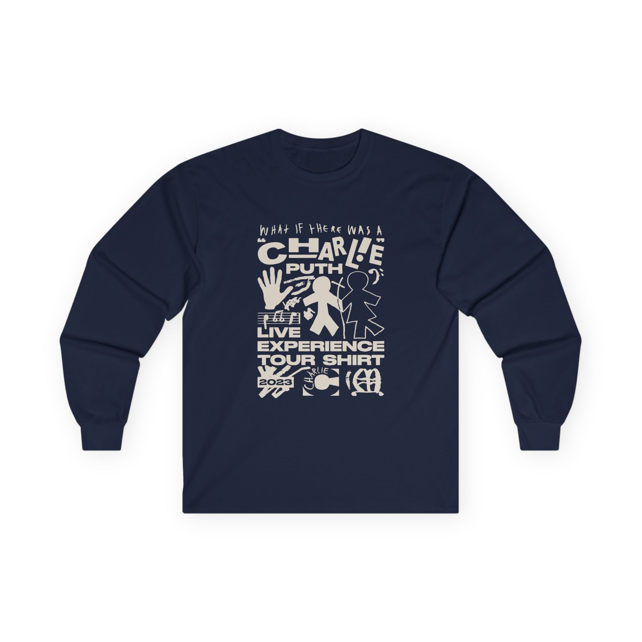 Charlie Puth What If There Was A Tour Unisex Ultra Cotton Long Sleeve Tee - Image 13