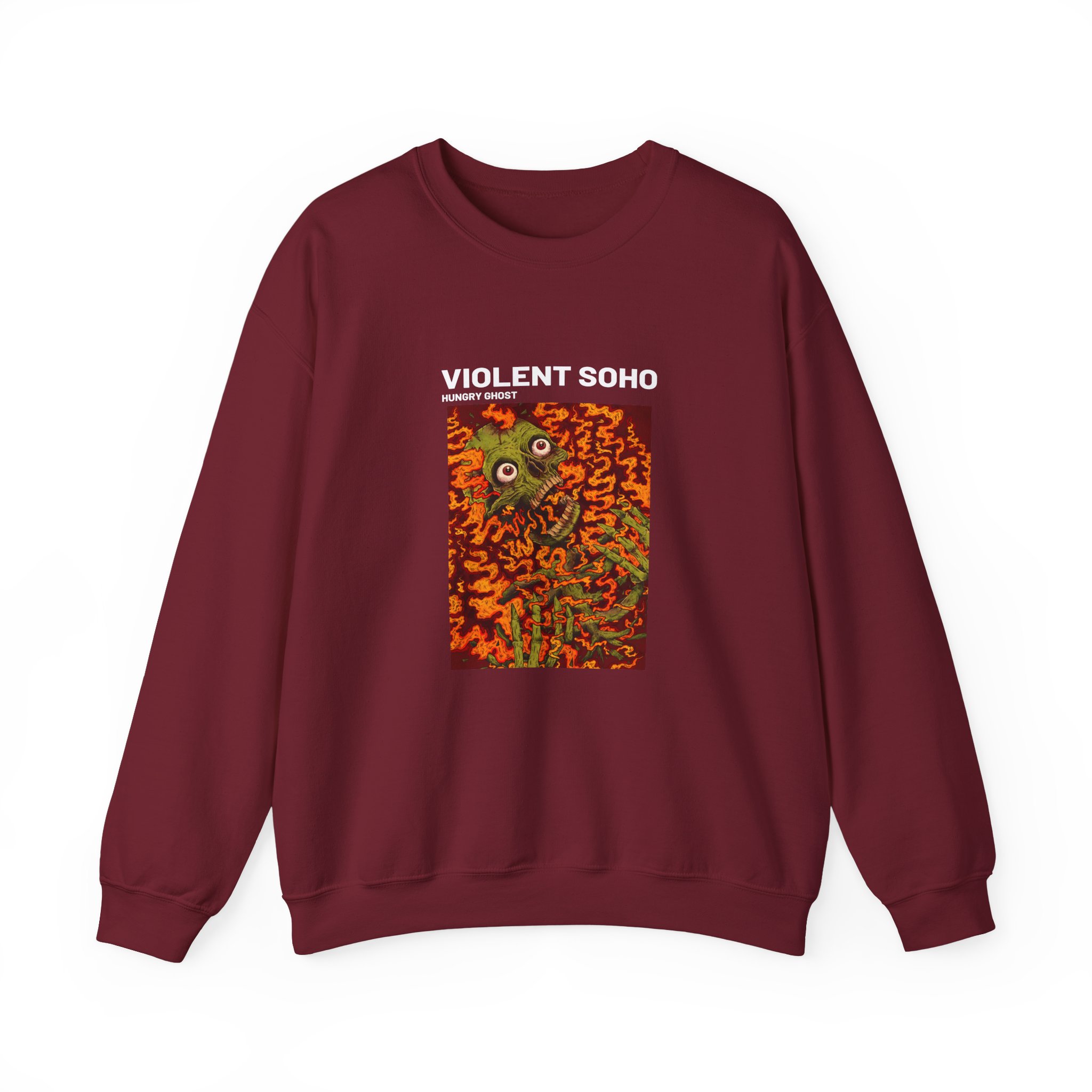 Violent Soho Hungry Ghost Unisex Heavy Blend™ Crewneck Sweatshirt - Image 19
