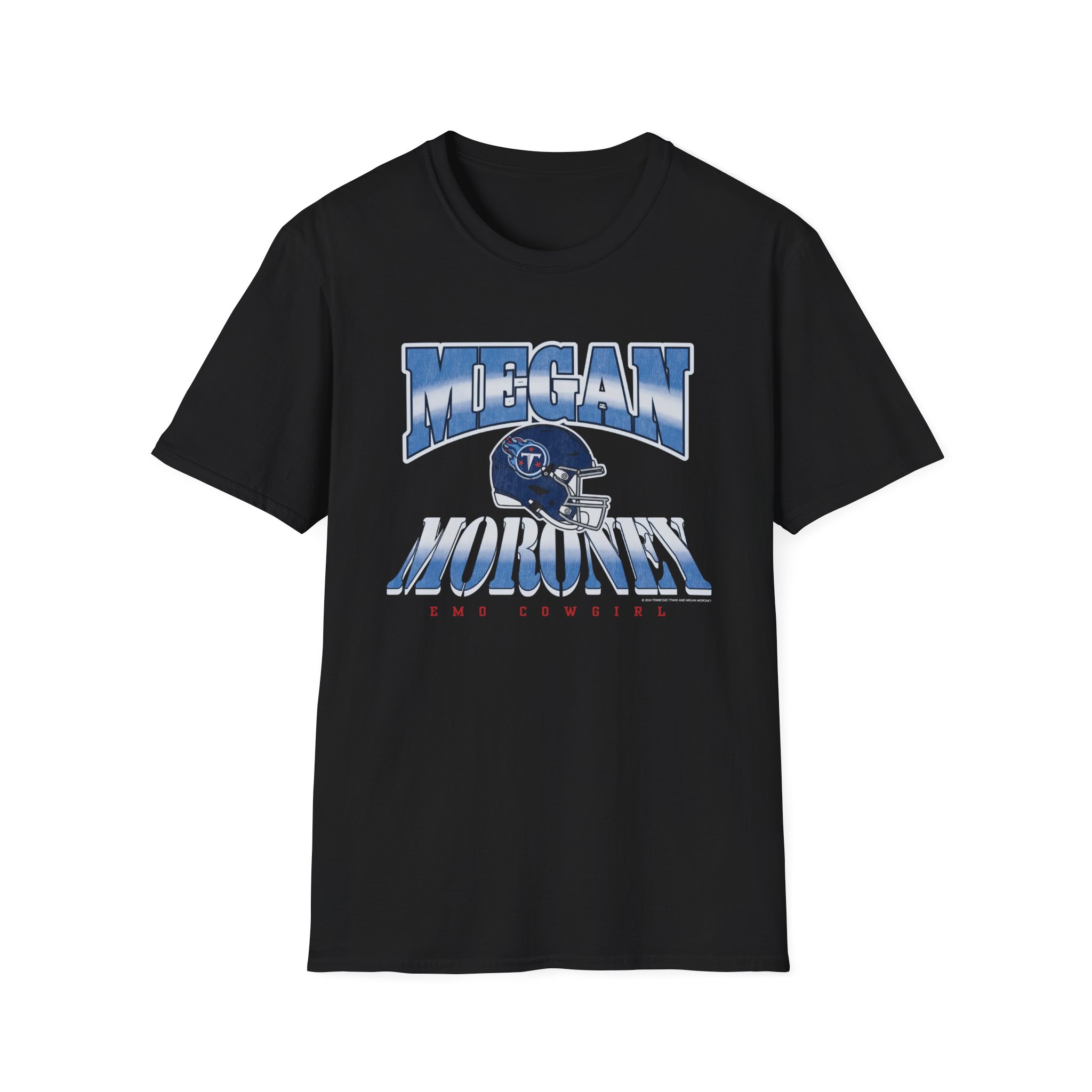 Megan Moroney Titans Helmet Unisex Softstyle T-Shirt