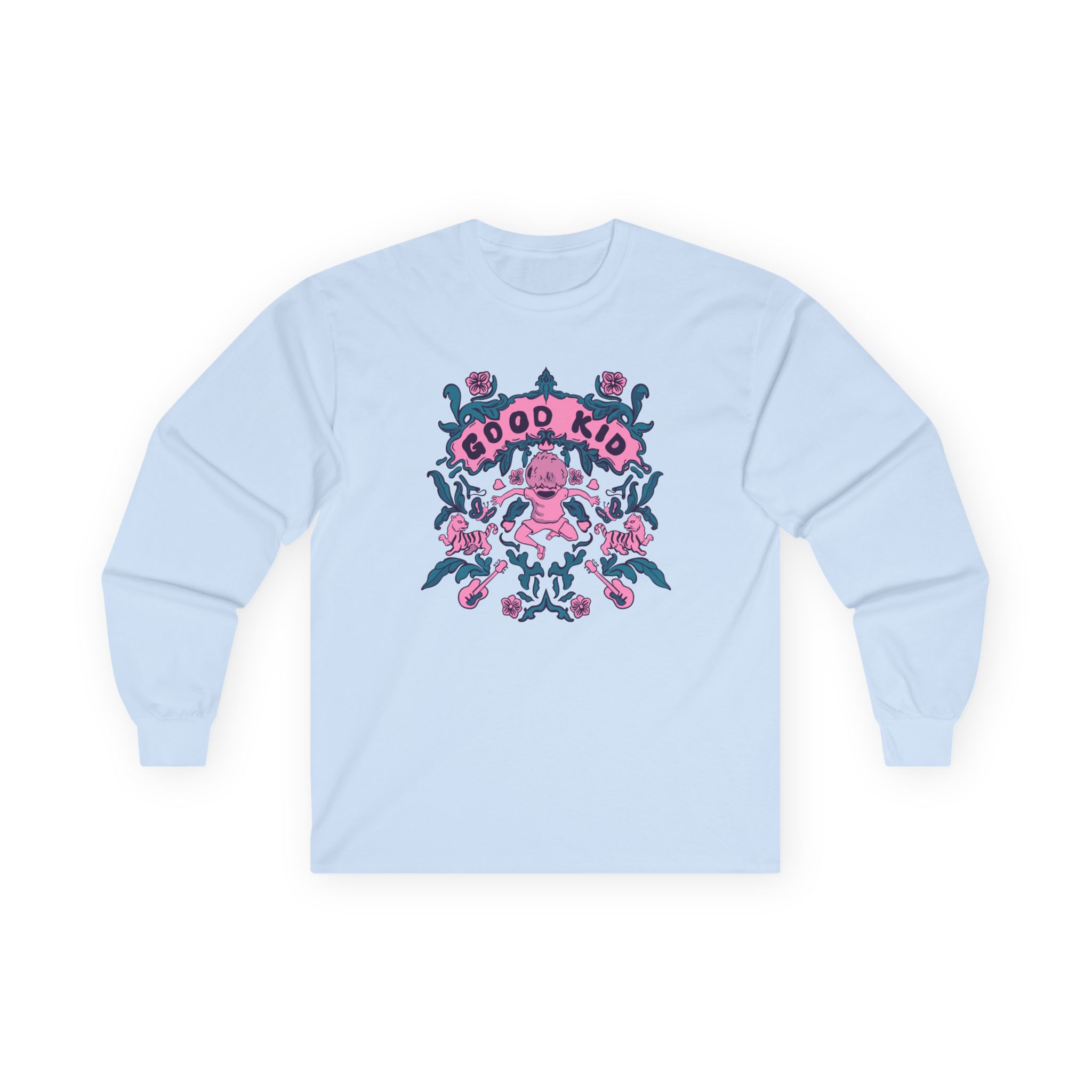 Good Kid Mirror World Unisex Ultra Cotton Long Sleeve Tee - Image 9