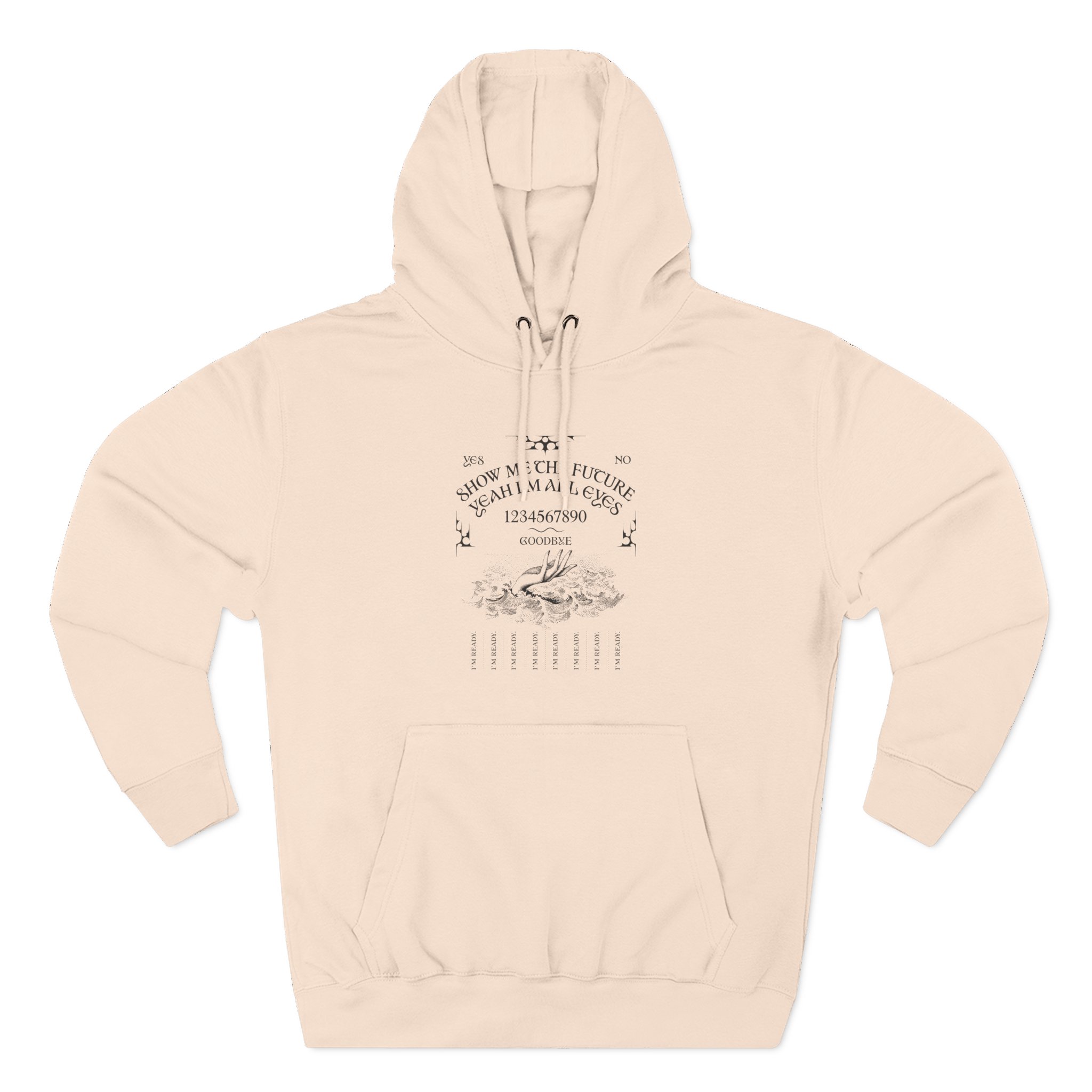Caroline Polachek Ocean of Tears Three-Panel Fleece Hoodie - Image 5