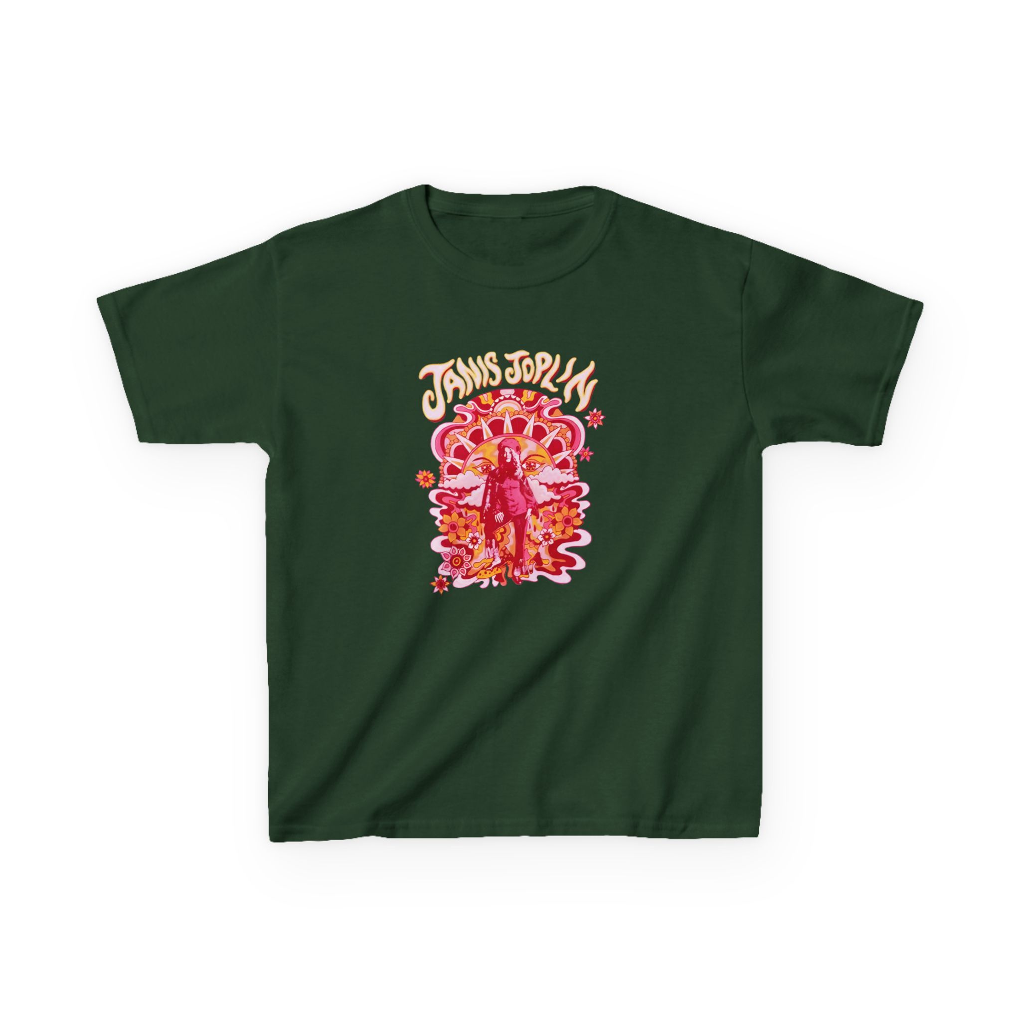 Janis Joplin Groovy Kids Heavy Cotton™ Tee - Image 5