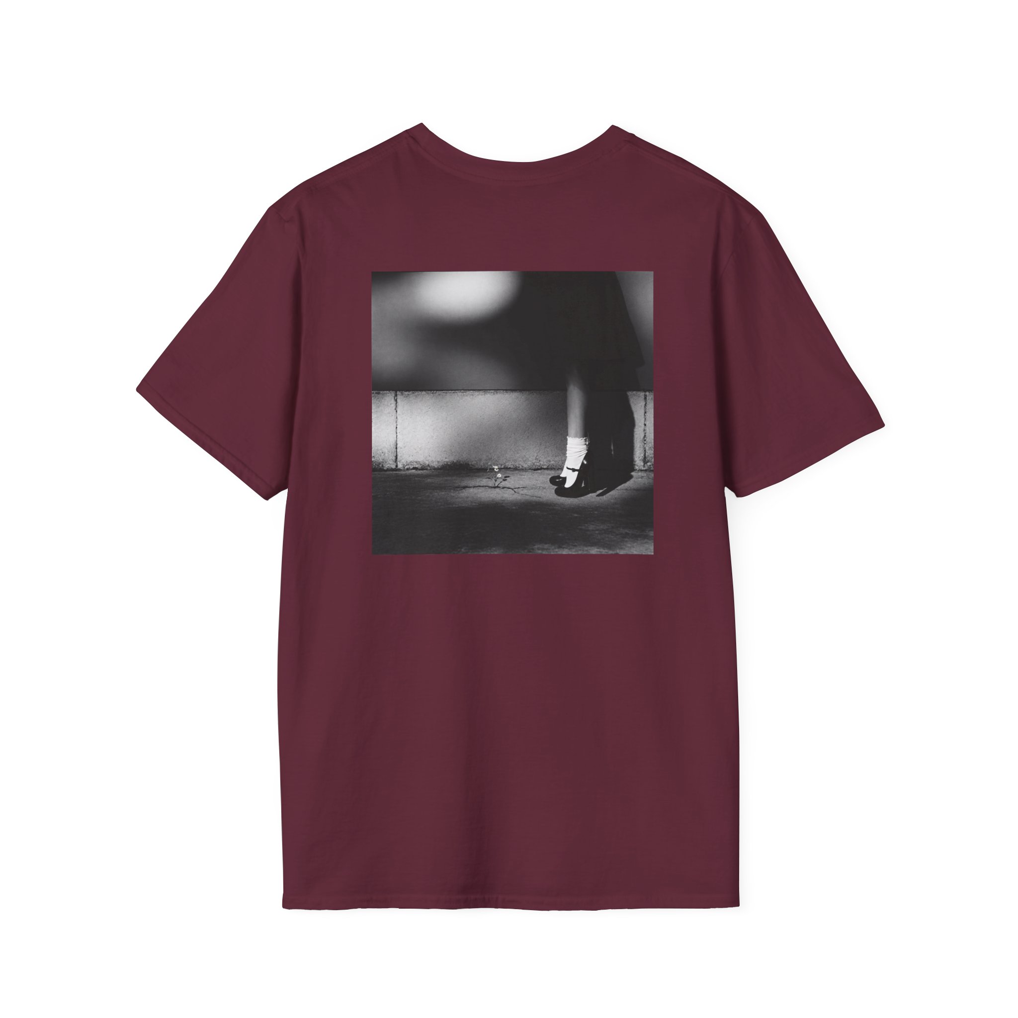 AG petal zip Unisex Softstyle T-Shirt - Image 4