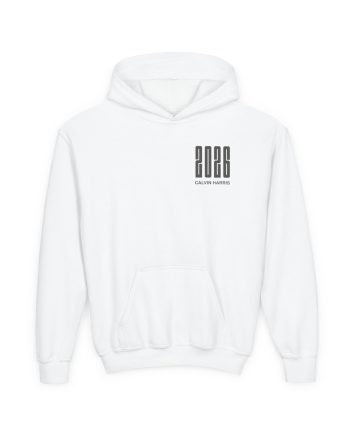 Youth Calvin Harris Ibiza Text Heavy Blend Hooded Sweatshirt