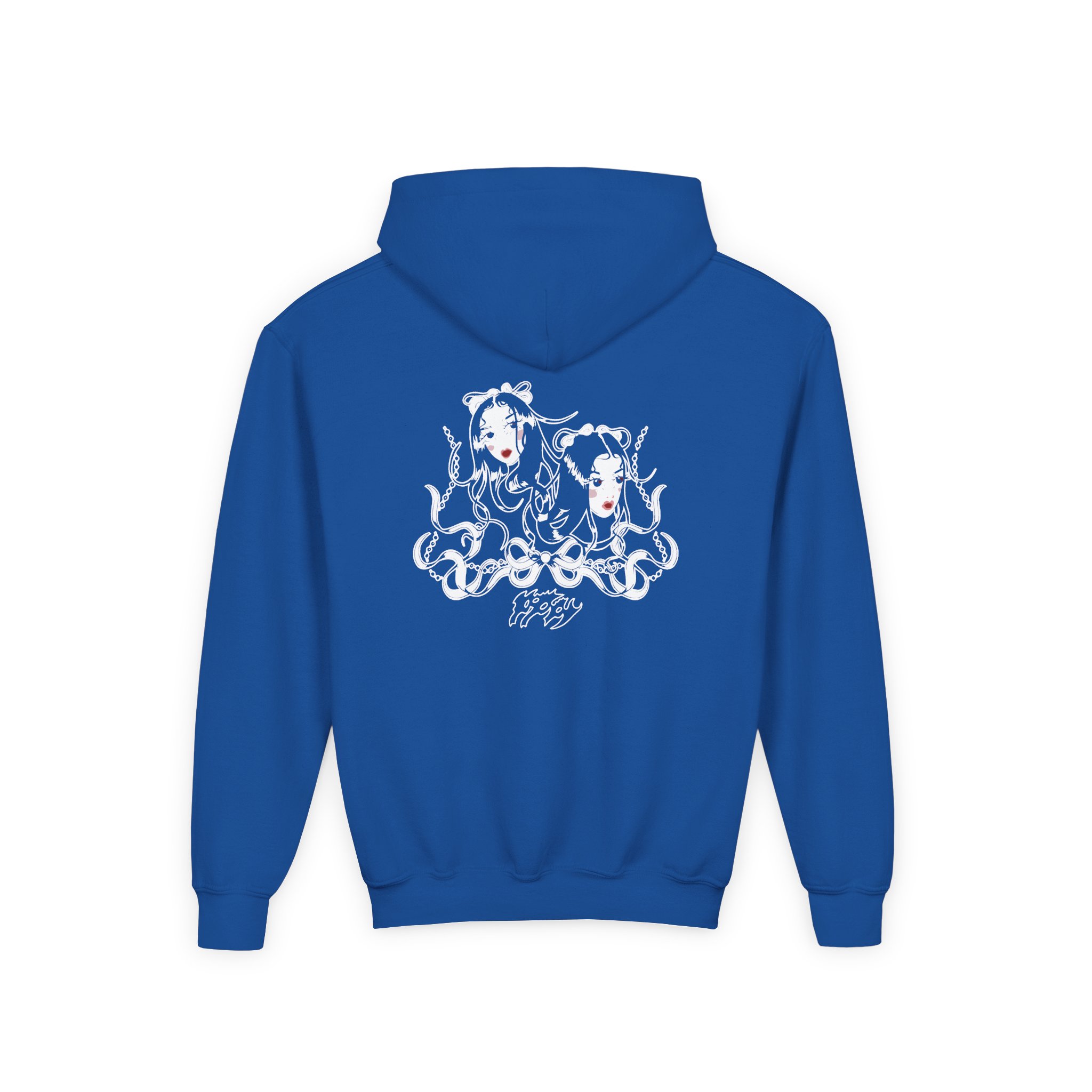 Poppy They're All Around Us Youth Heavy Blend Hooded Sweatshirt - Image 6