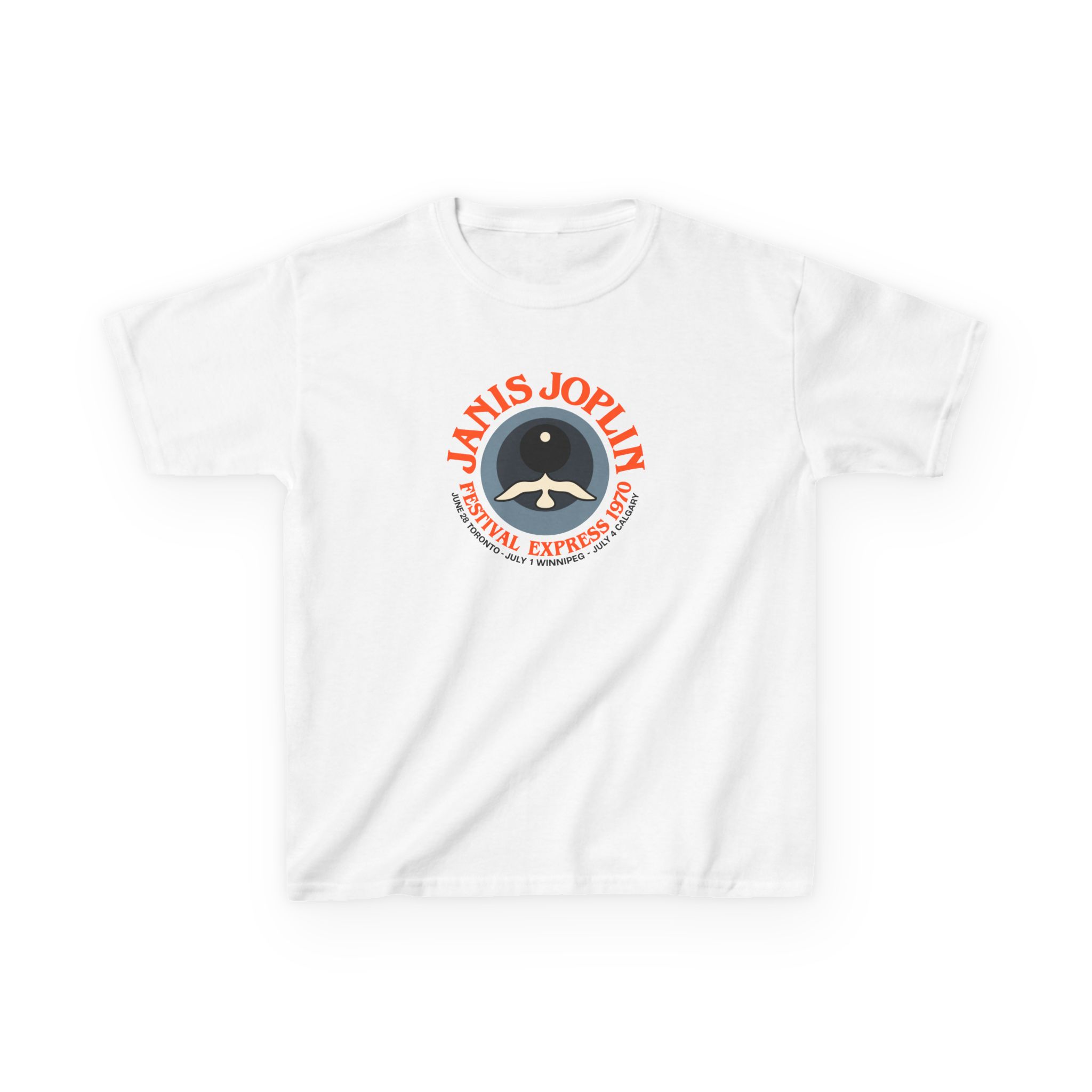 Janis Joplin Festival Express 1970 Kids Heavy Cotton™ Tee