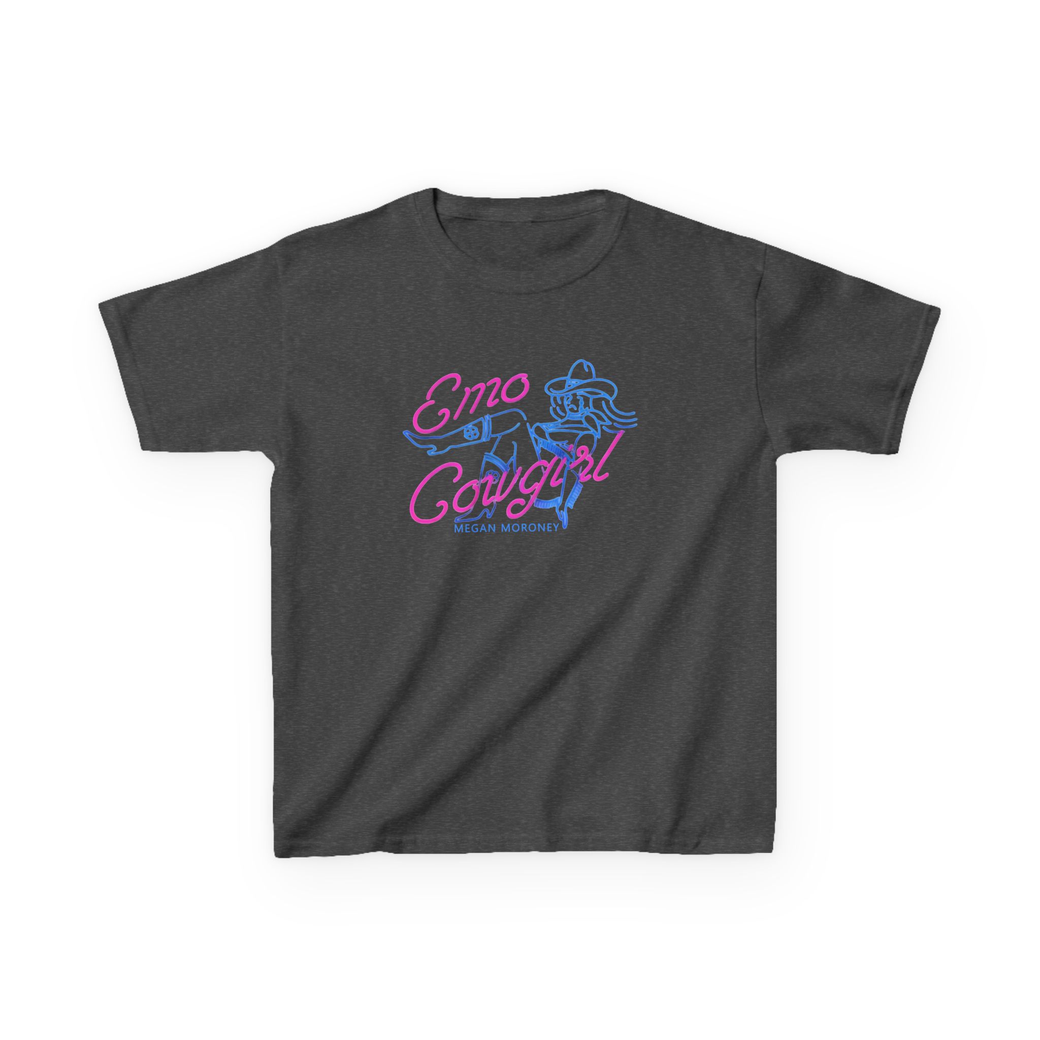 Megan Moroney Emo Cowgirl Kids Heavy Cotton™ Tee - Image 7