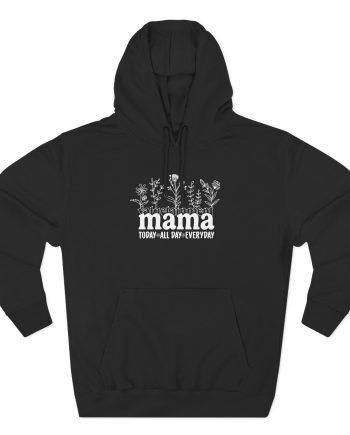 Valuetainment Future Looks Bright Lilac Everyday Vt Mama Three-Panel Fleece Hoodie