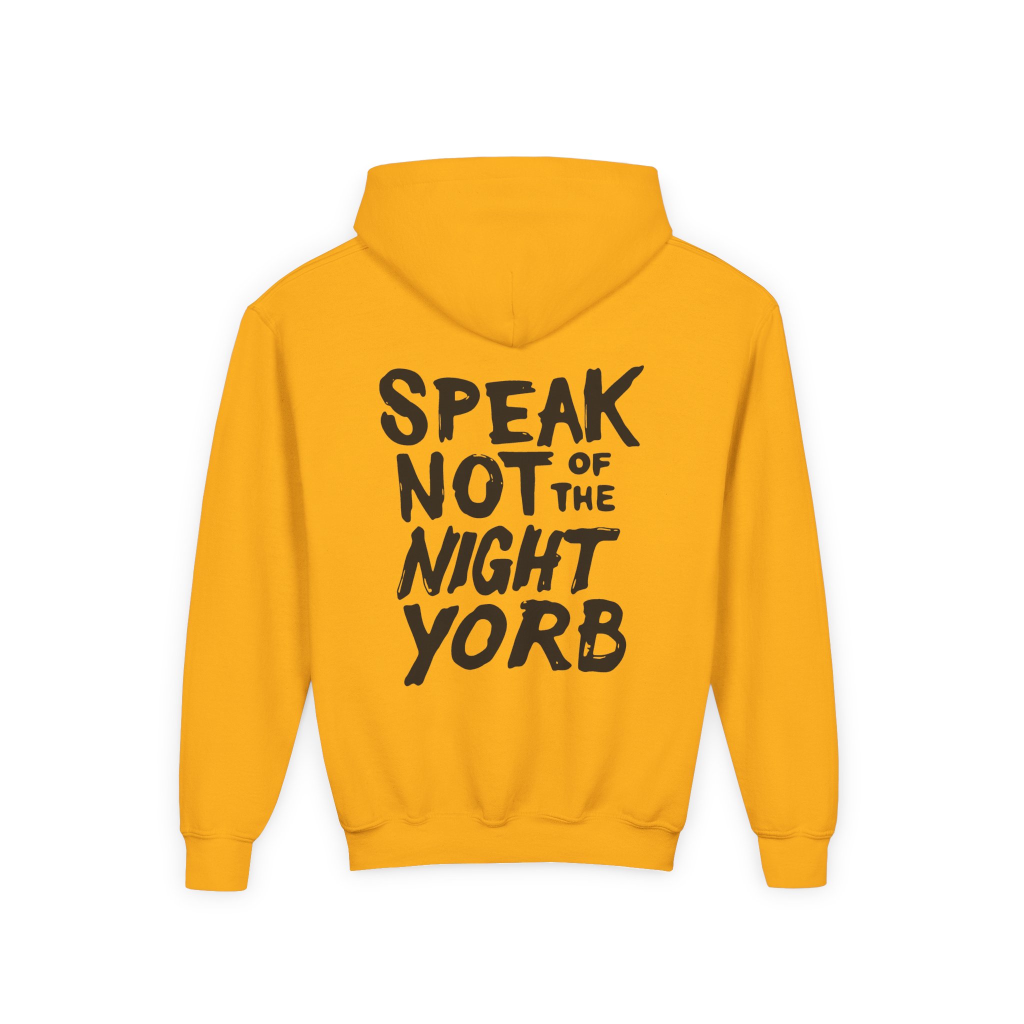 Dropout Night Yorb Anagram Youth Heavy Blend Hooded Sweatshirt - Image 6