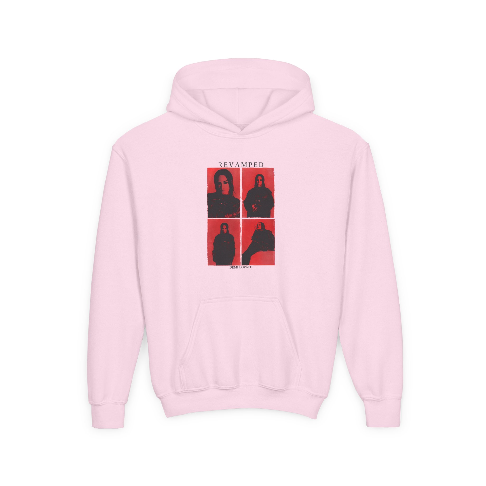 D L Revamped Youth Heavy Blend Hooded Sweatshirt - Image 5
