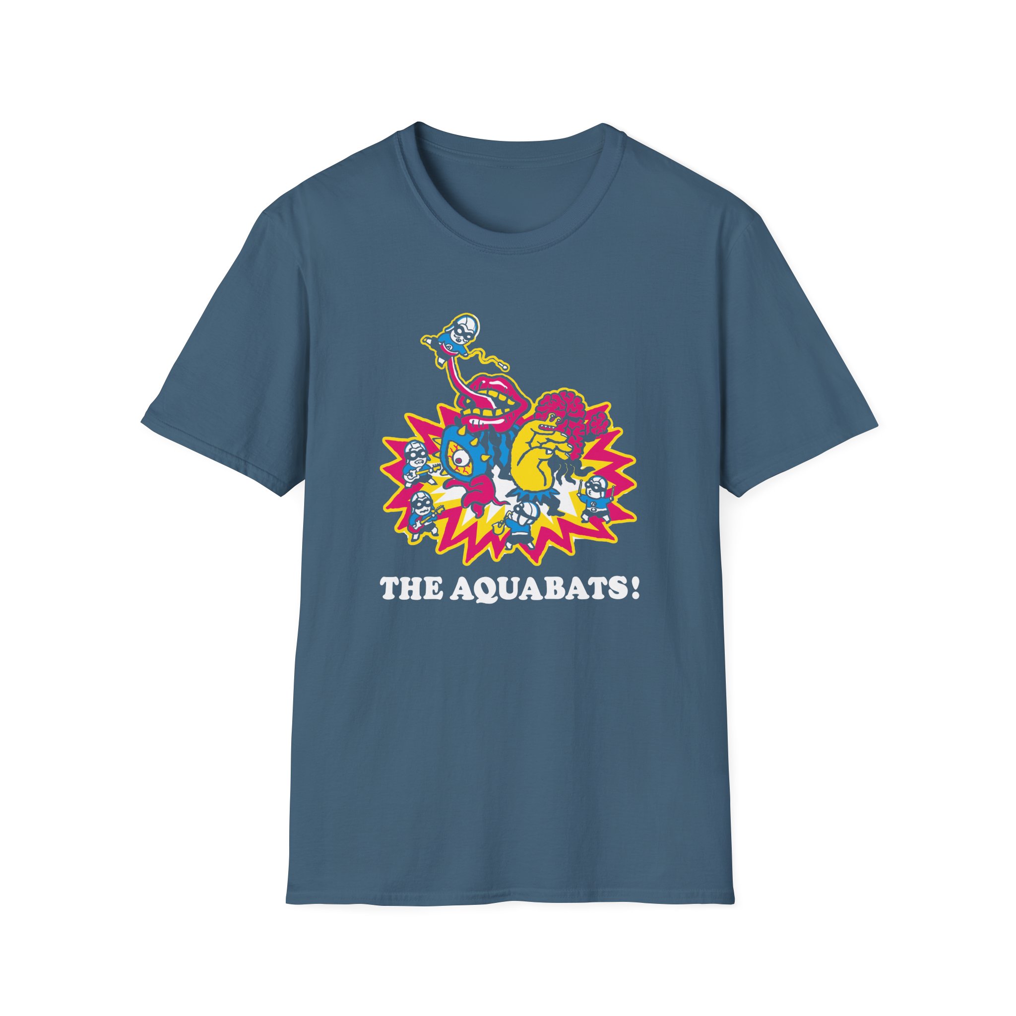 The Aquabats Fight Unisex Softstyle T-Shirt - Image 9
