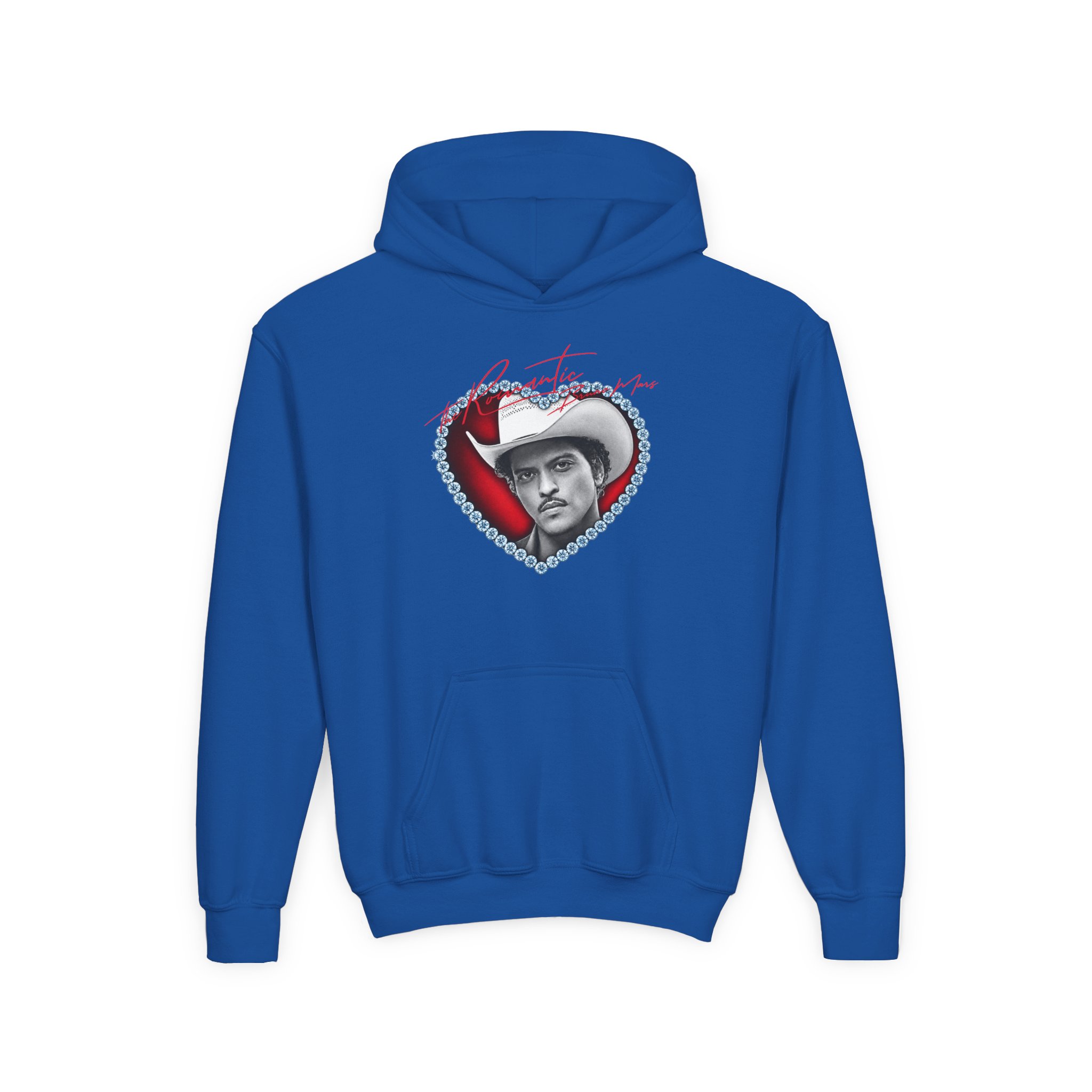Bruno Mars Win Your Heart Youth Heavy Blend Hooded Sweatshirt - Image 5