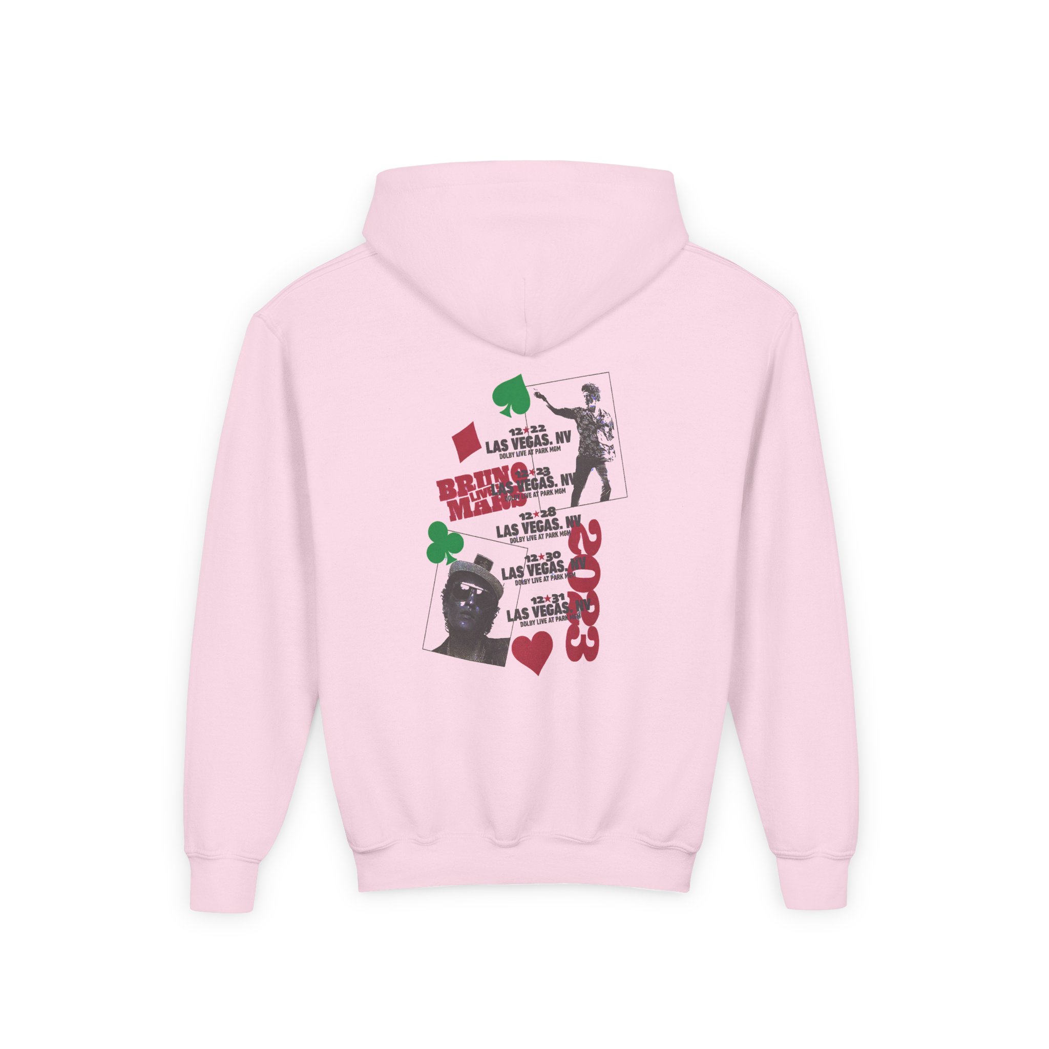Bruno Mars Live Youth Heavy Blend Hooded Sweatshirt - Image 6