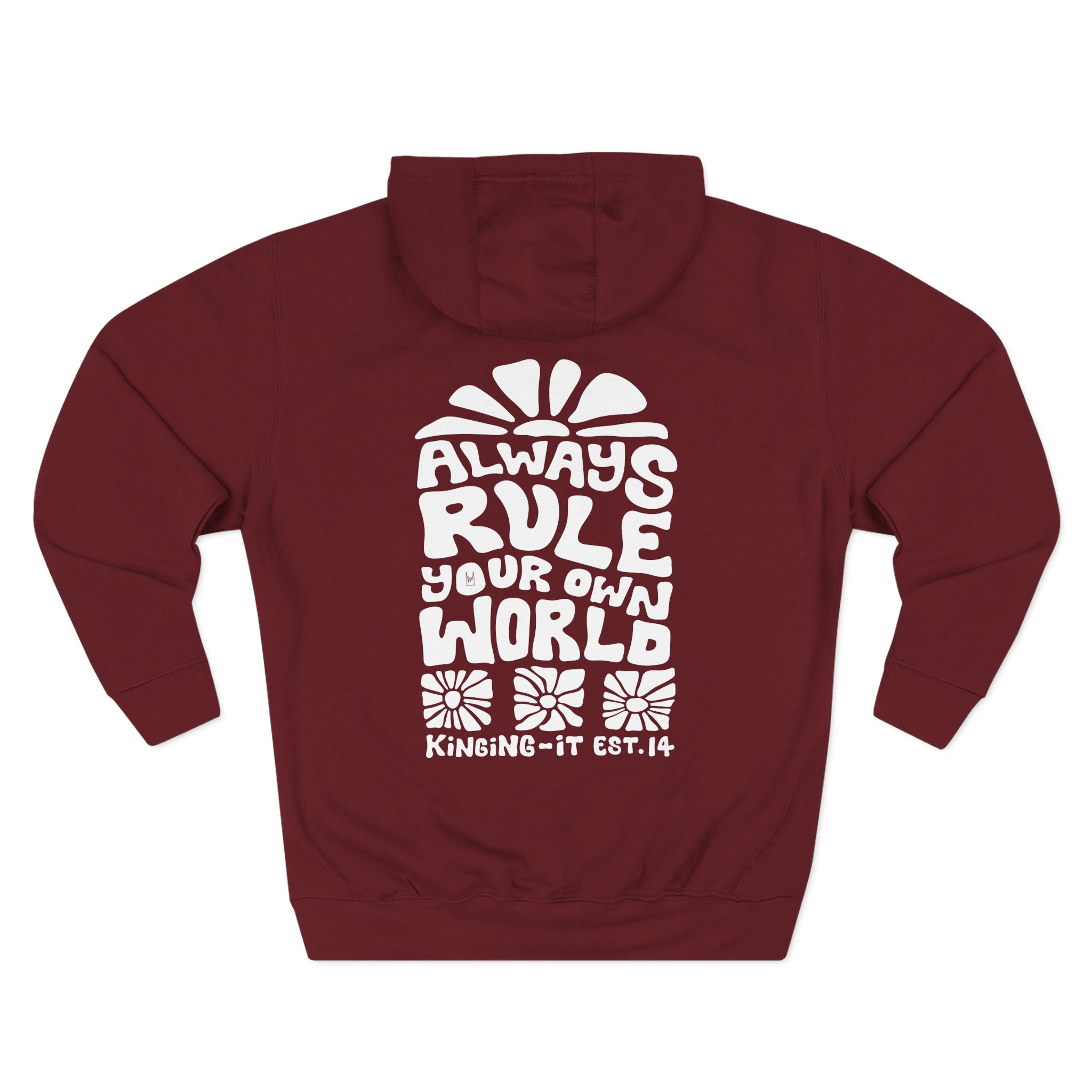 Kinging It Ryow Three-Panel Fleece Hoodie - Image 12