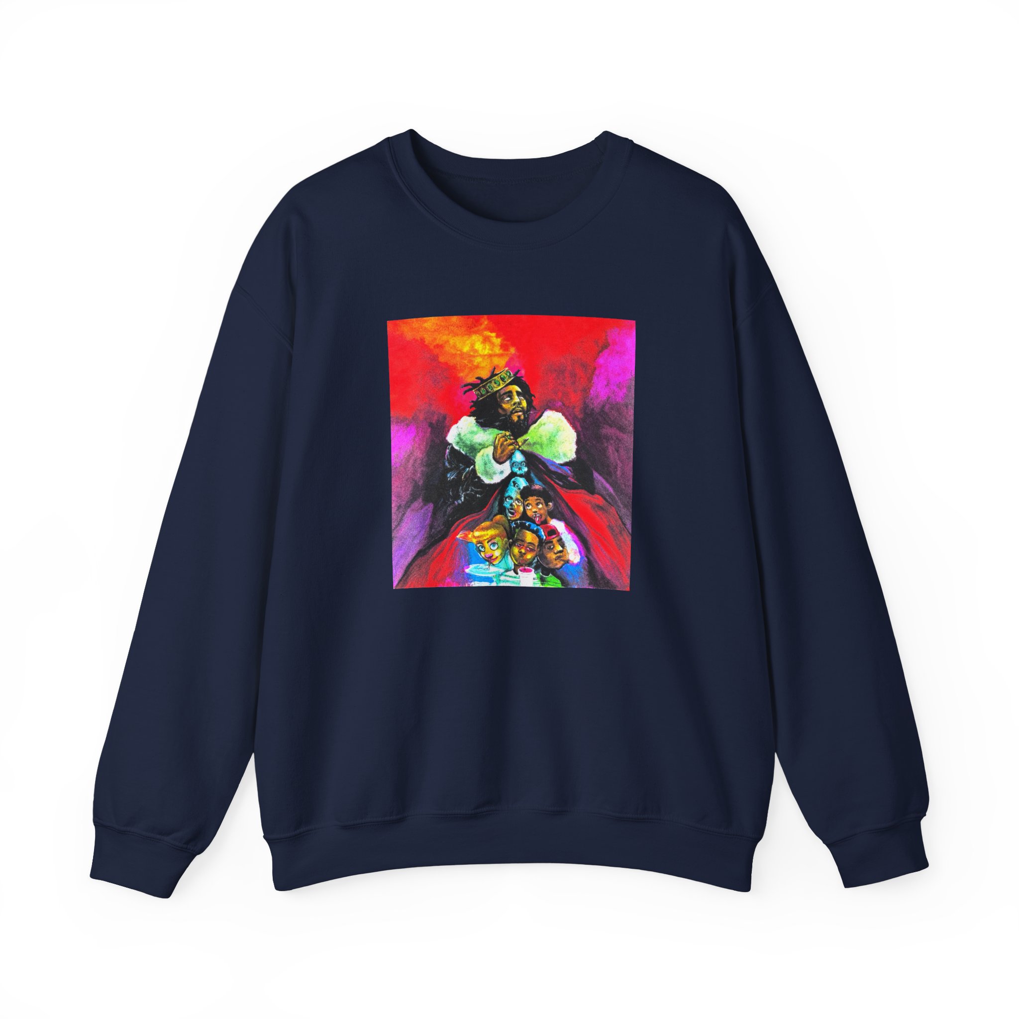 J Cole Unisex Heavy Blend™ Crewneck Sweatshirt - Image 13