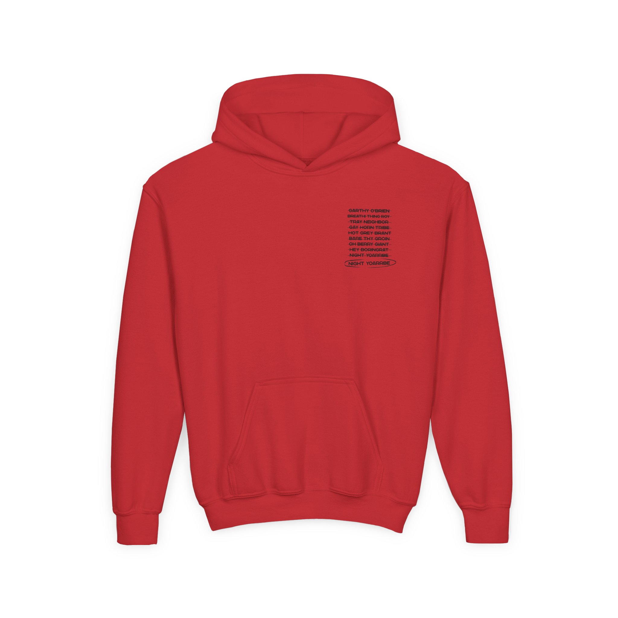 Dropout Night Yorb Anagram Youth Heavy Blend Hooded Sweatshirt - Image 13