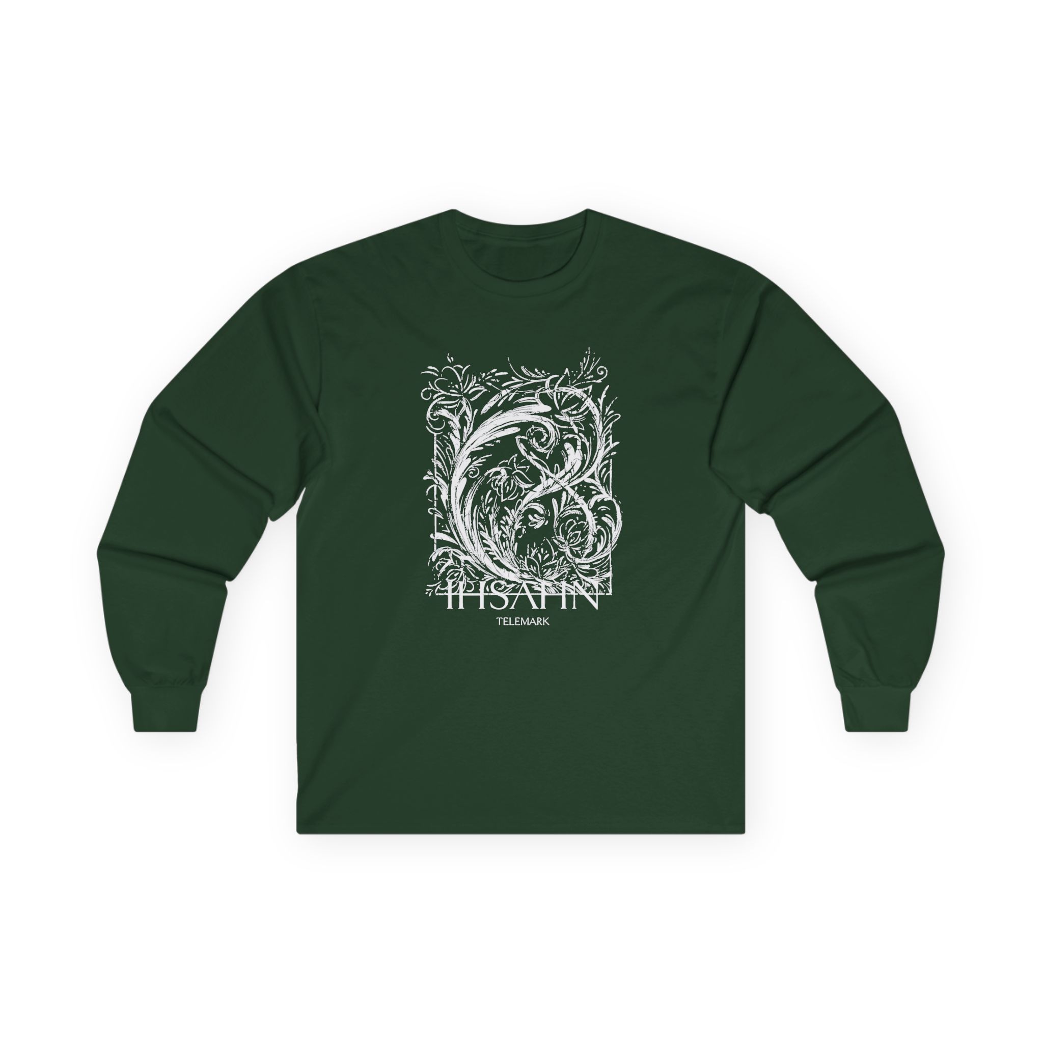 Ihsahn Roses Unisex Ultra Cotton Long Sleeve Tee - Image 7