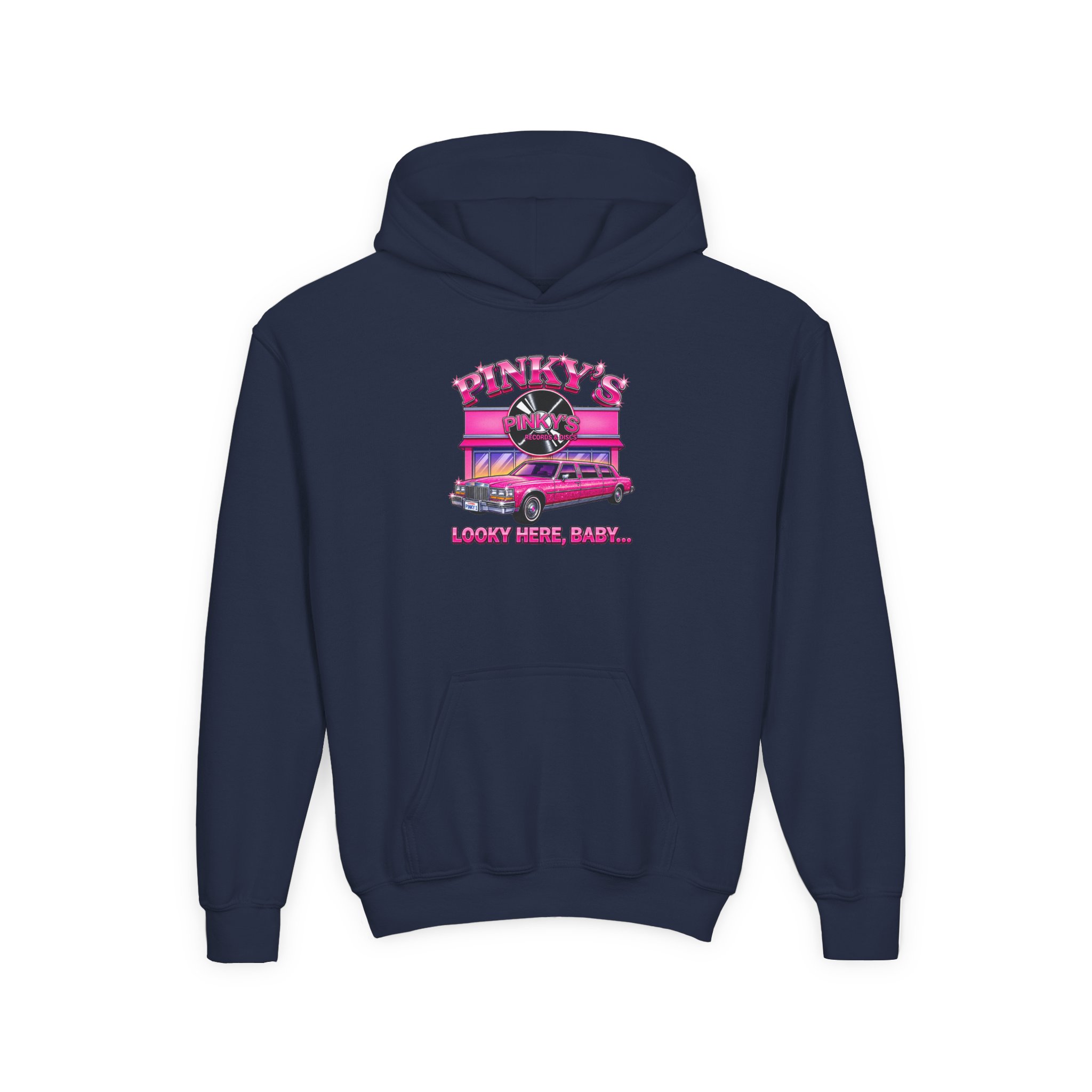 Ice Cube Pinky's Looky Here, Baby Youth Heavy Blend Hooded Sweatshirt - Image 7
