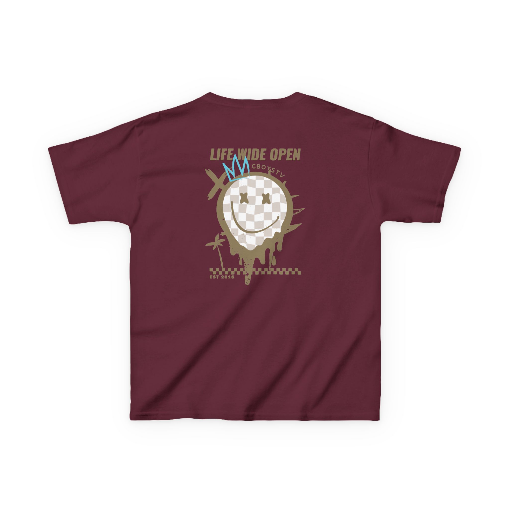 Kids Cboystv Tan Rockstar Heavy Cotton™ Tee - Image 4