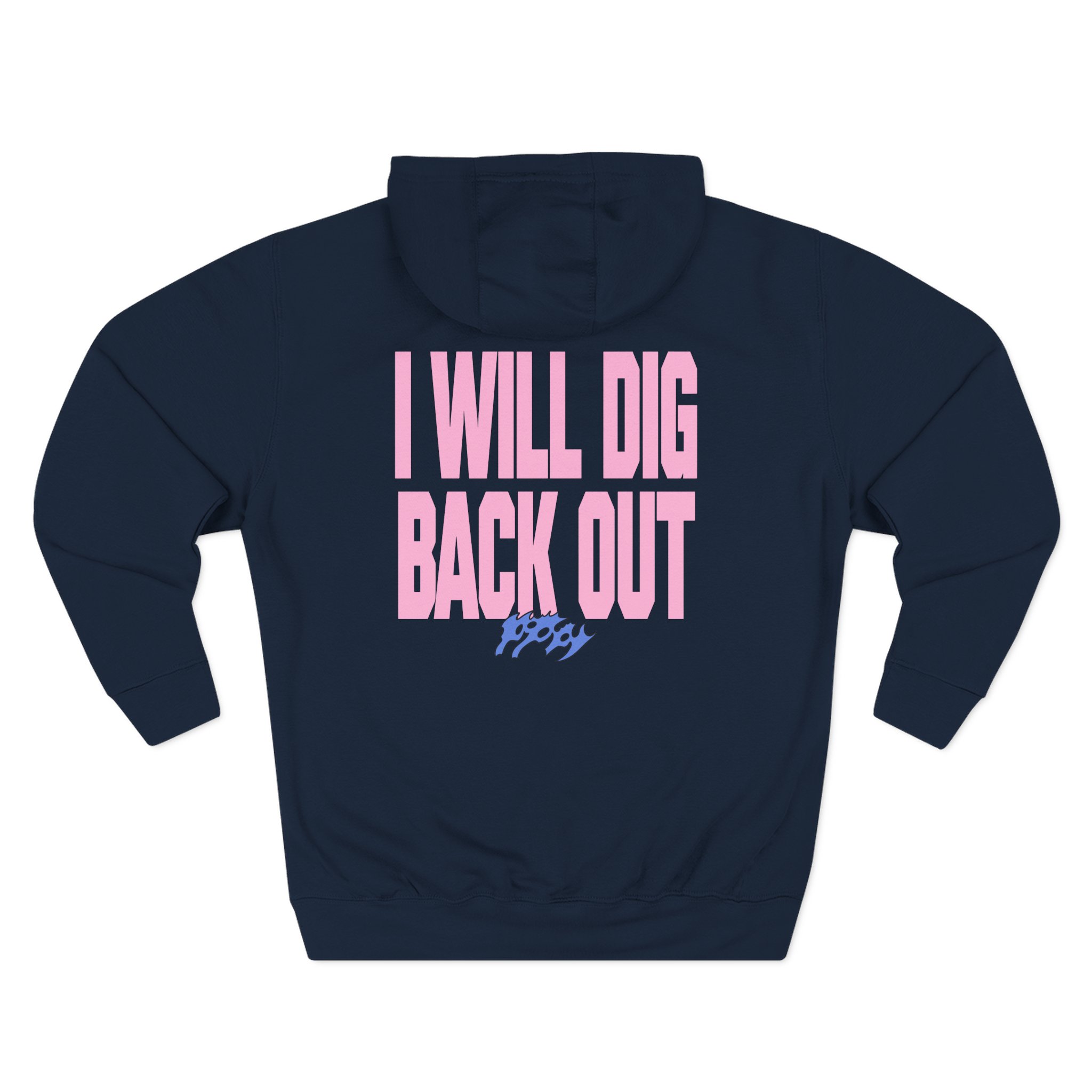 Poppy Dig Three-Panel Fleece Hoodie - Image 6