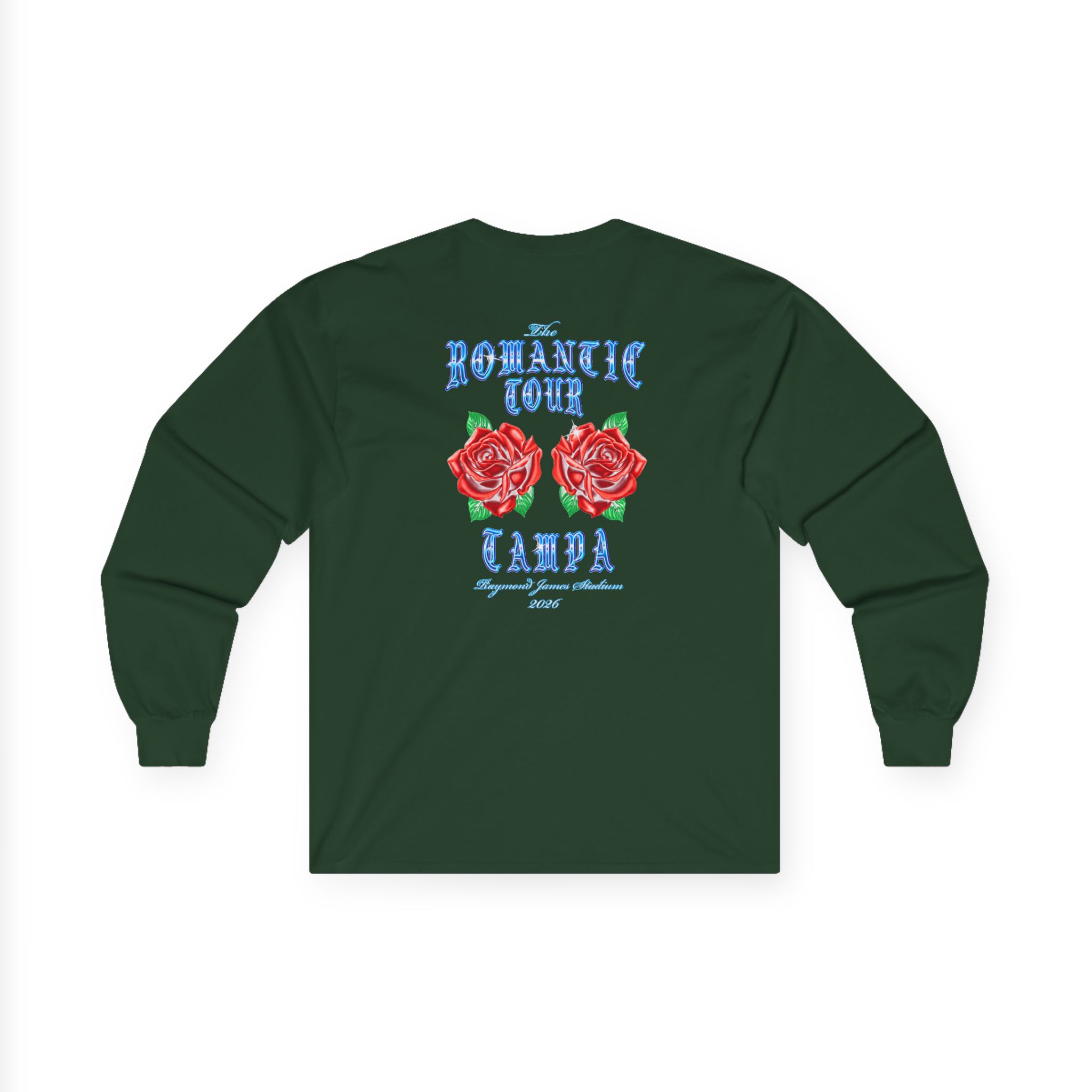 Bruno Mars Tampa the Romantic Unisex Ultra Cotton Long Sleeve Tee - Image 6