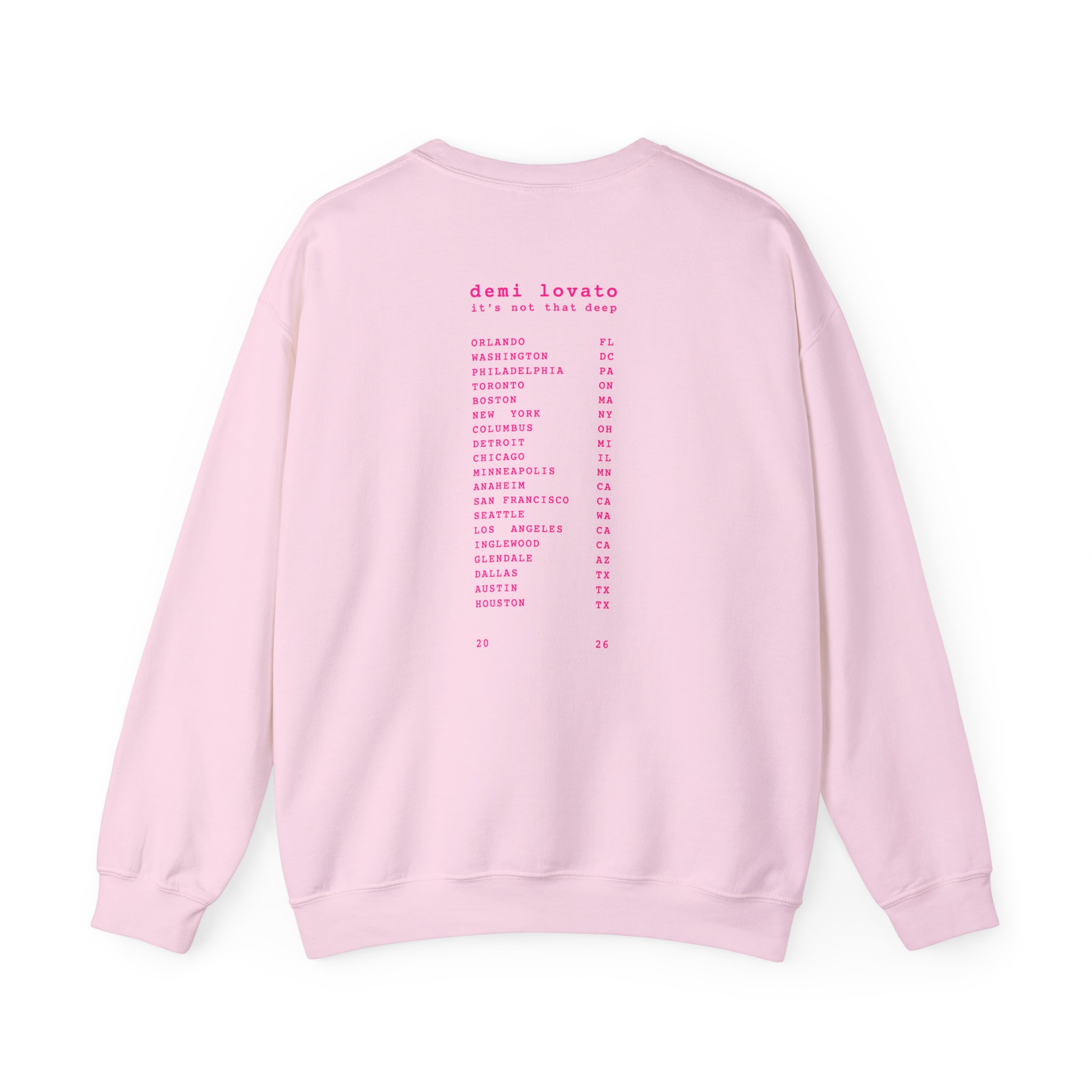 D L Unisex Heavy Blend™ Crewneck Sweatshirt - Image 10