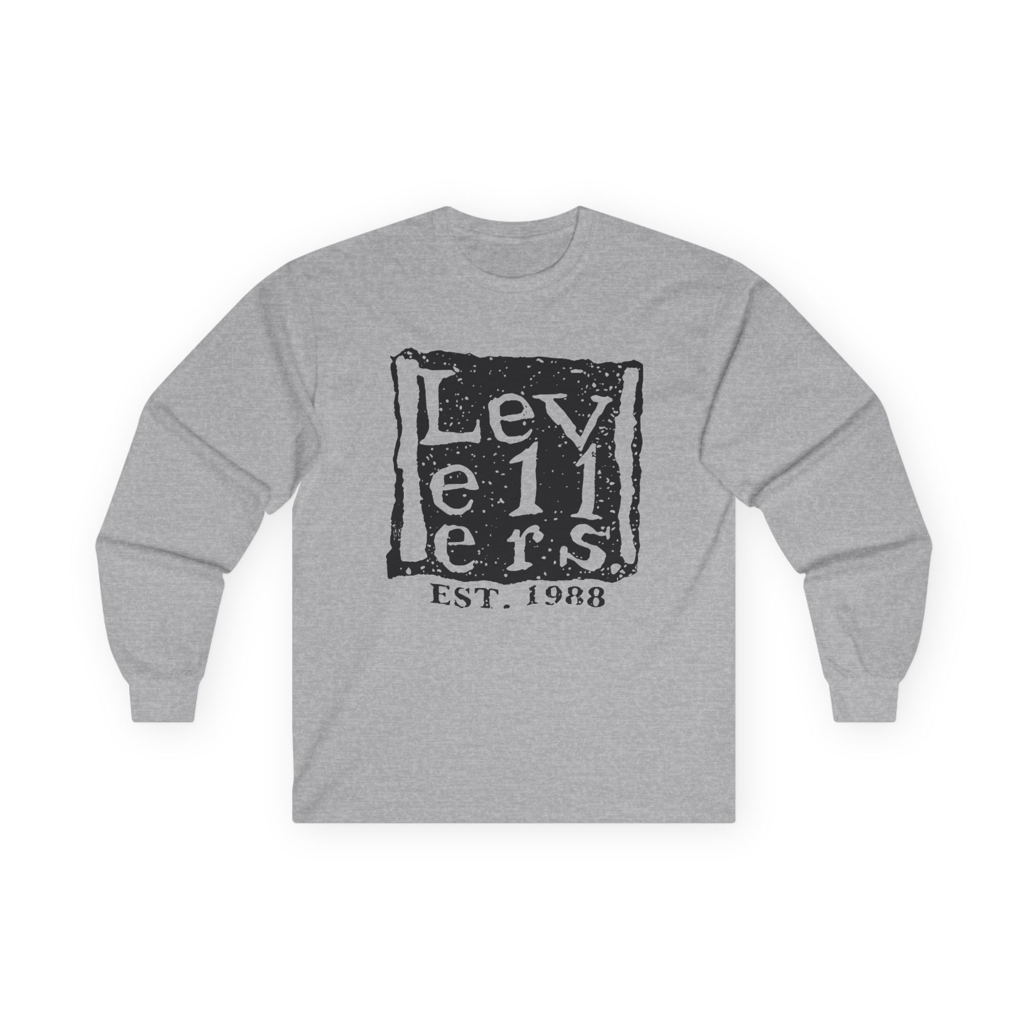 Levellers Logo Unisex Ultra Cotton Long Sleeve Tee - Image 5