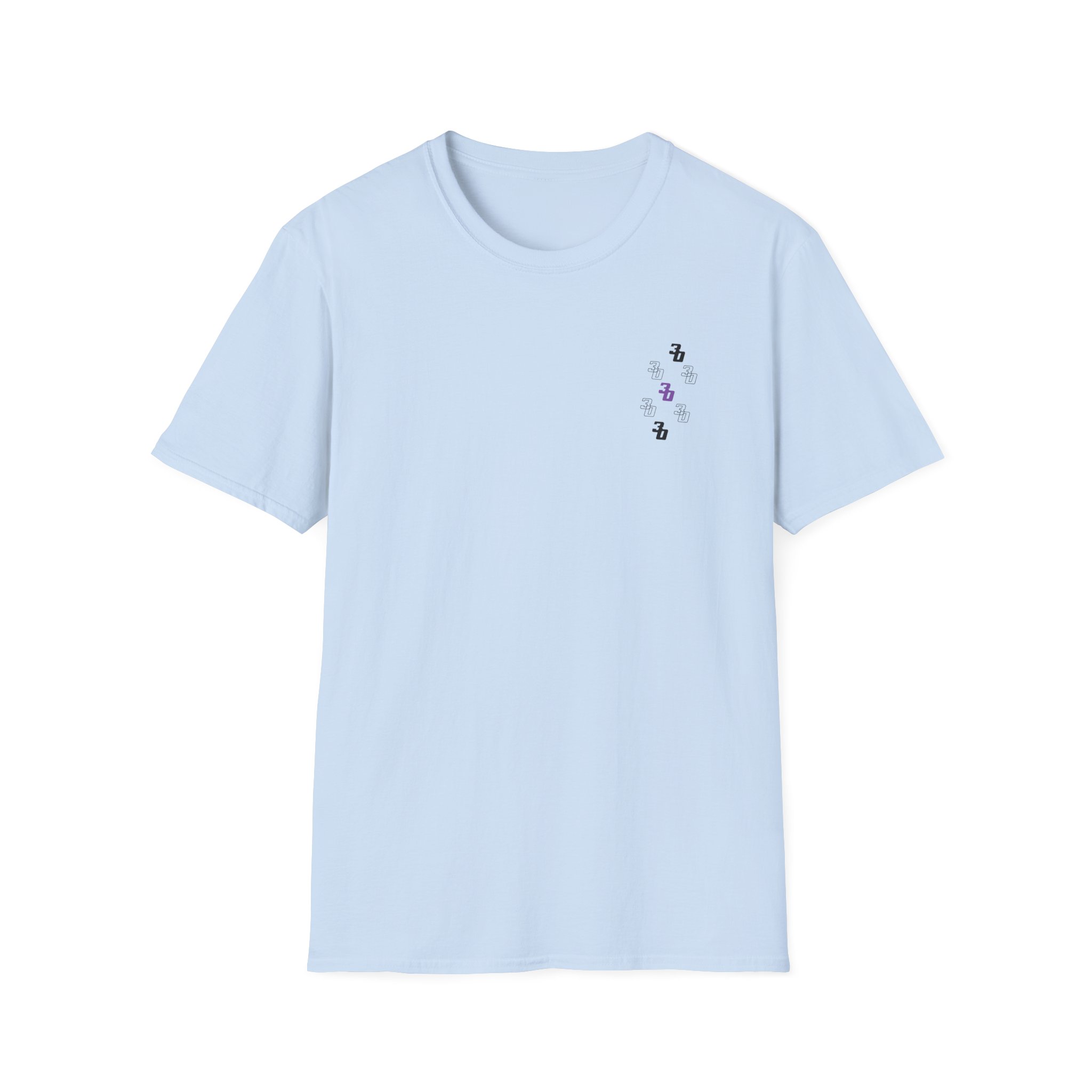Koenigsegg Gridded Unisex Softstyle T-Shirt - Image 9